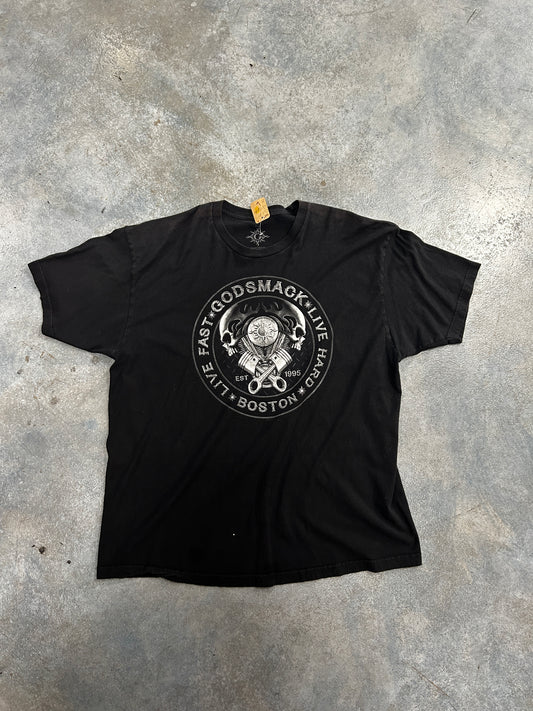 Vintage Godsmacks Band Tour Black Tee