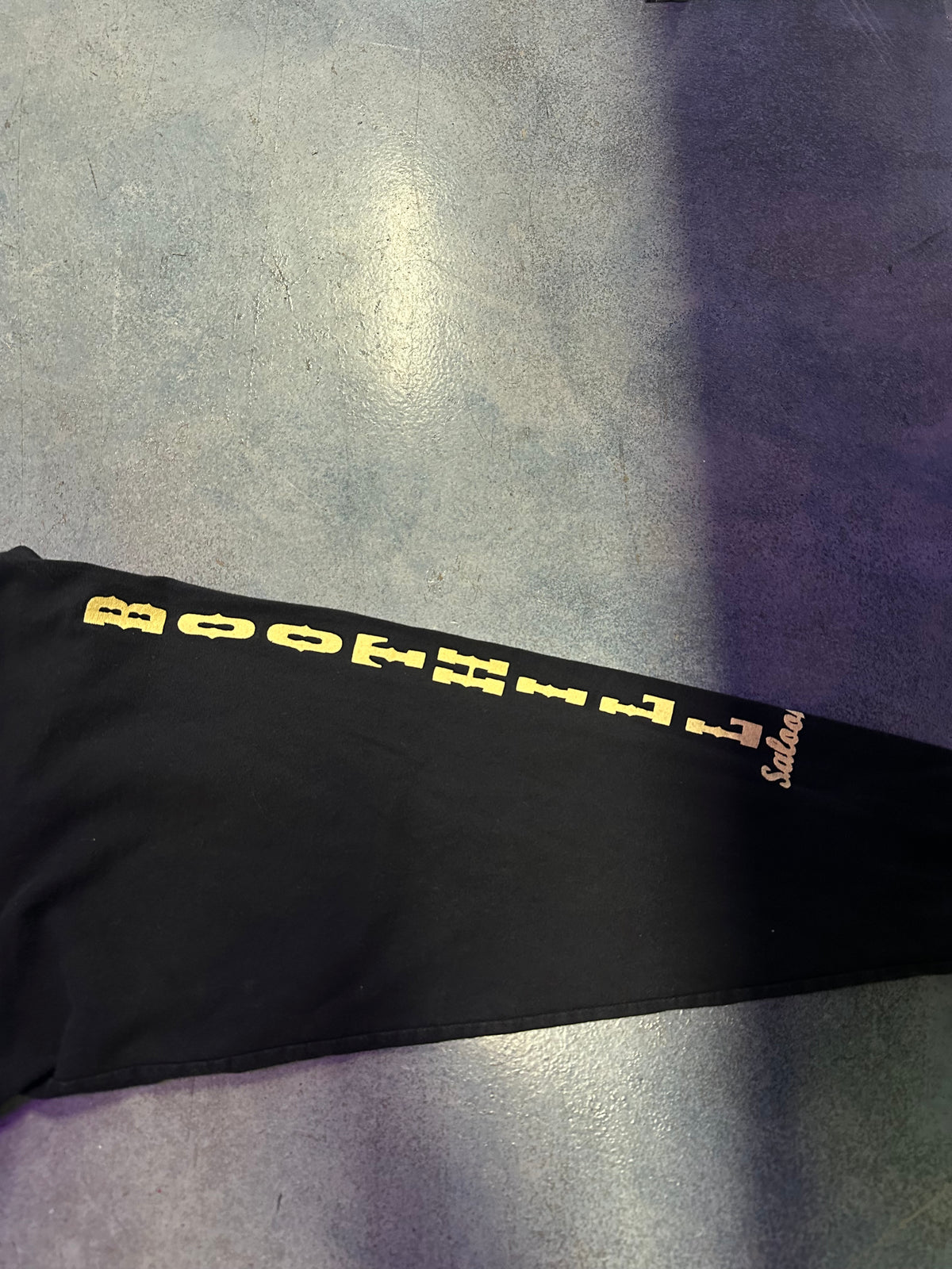 Vintage BOOTHILL SALOON Black Long Sleeve