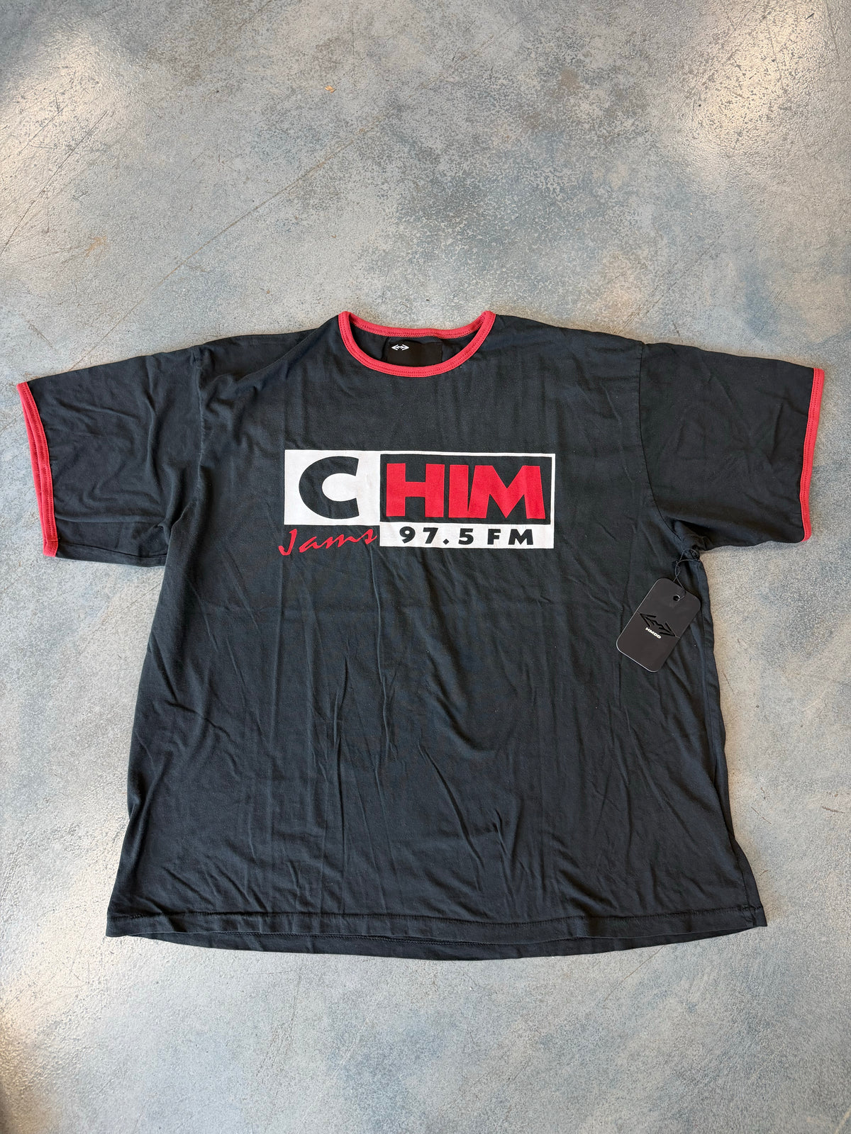HMDD Black R&B Wringer Tee