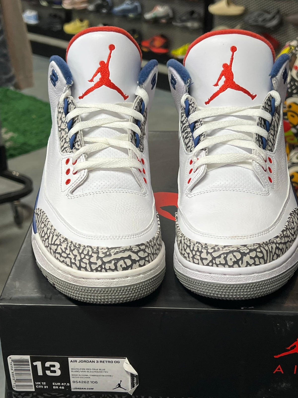 Jordan 3 Retro True Blue (2016)