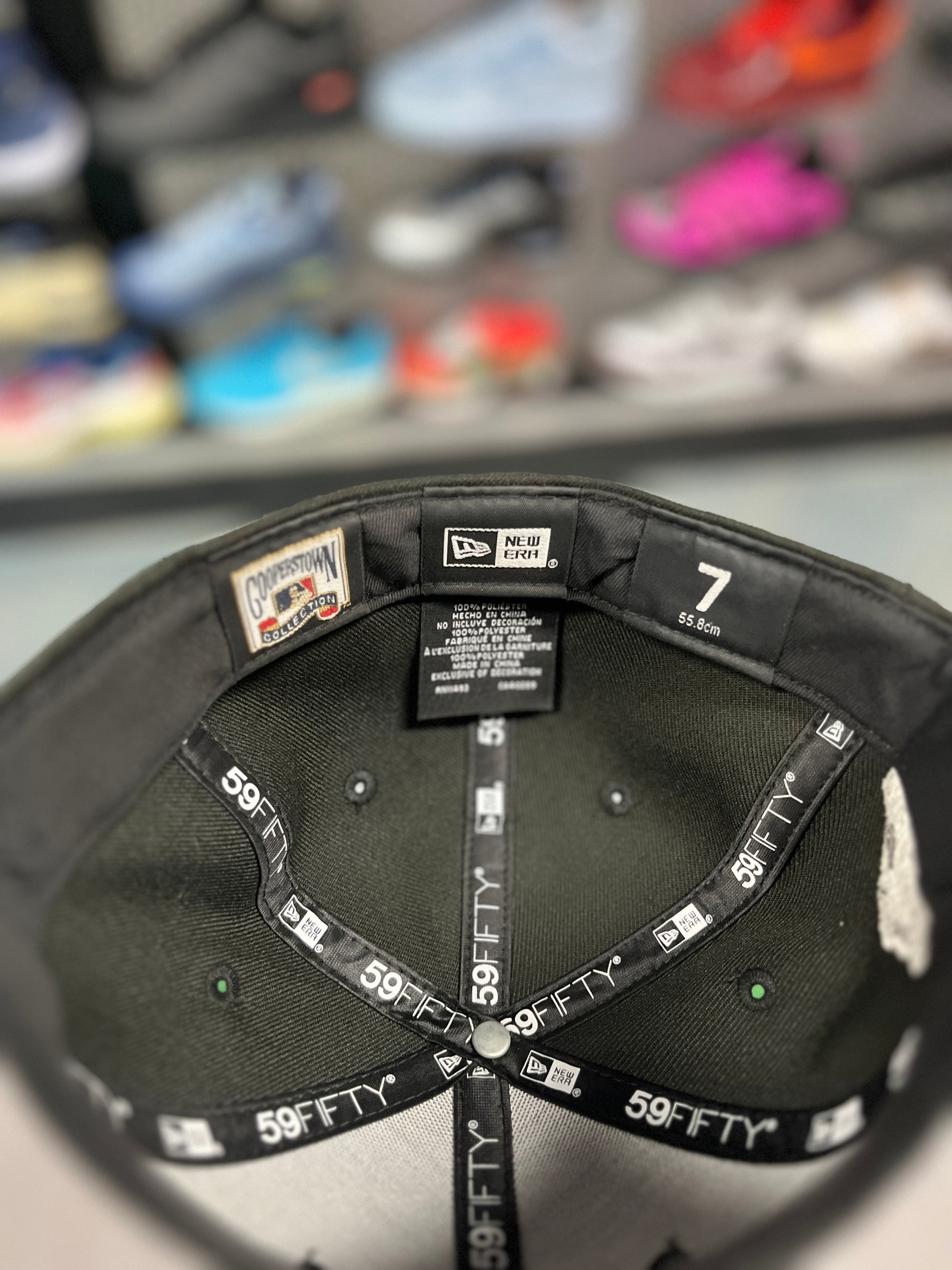 Arizona Diamondbacks 2001 World Series Side Patch New Era 59Fifty Fitted Black Hat (I)