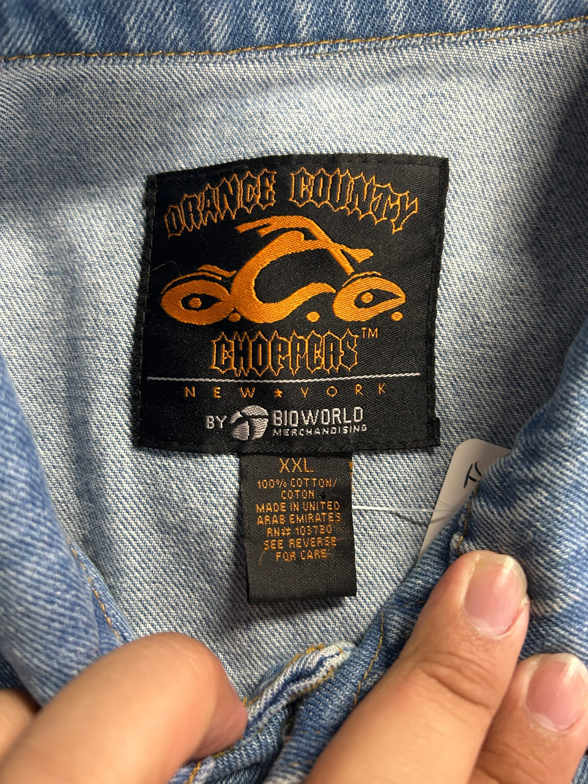 Vintage Orange County Jean Jacket
