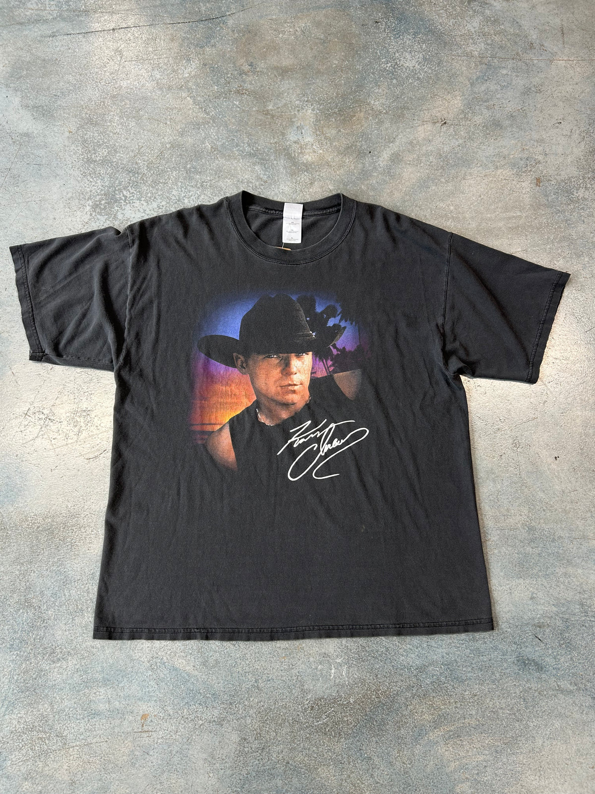 Vintage Kenny Chesney Tour Black Tee