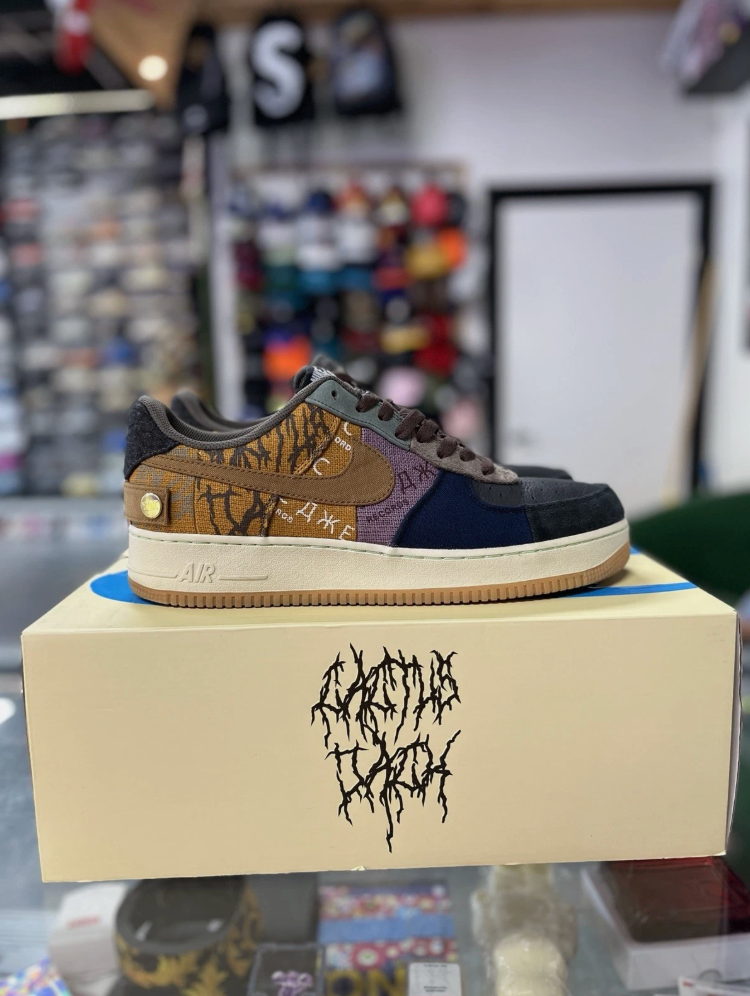 Nike Air Force 1 Low Travis Scott Cactus Jack (YAC)