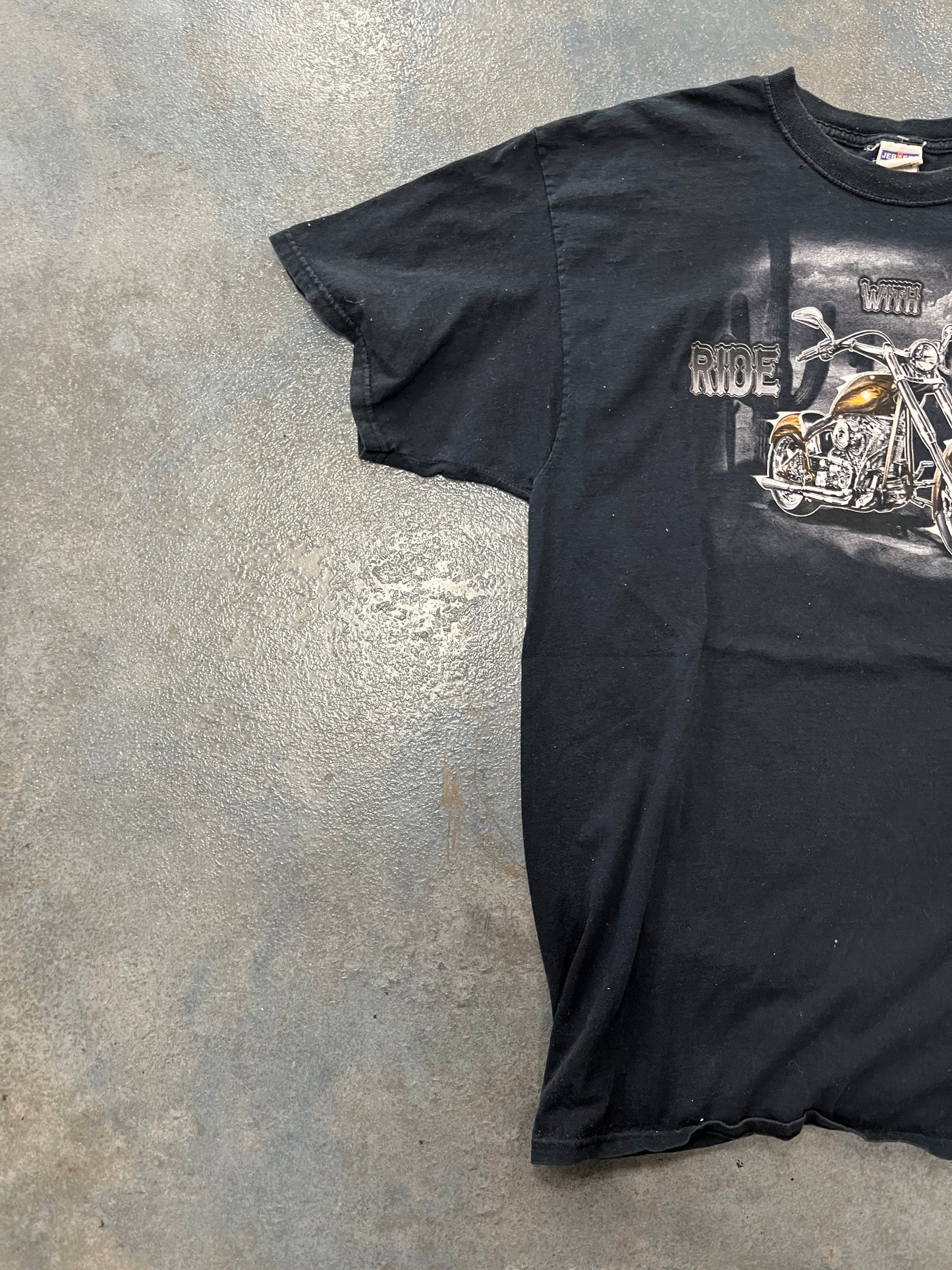 Vintage Harley Davidson “Ride With Pride” VTG Biker Eagle T-Shirt (RC) B1
