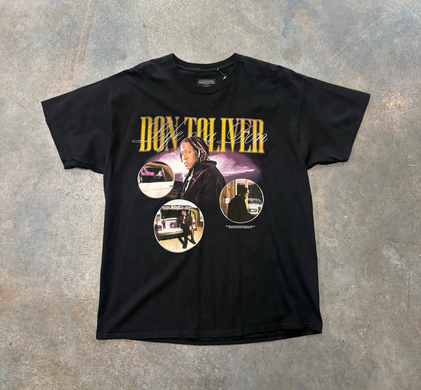 Don Toliver Life Of a Don 2021 Cactus Jack Tour Merch OTF