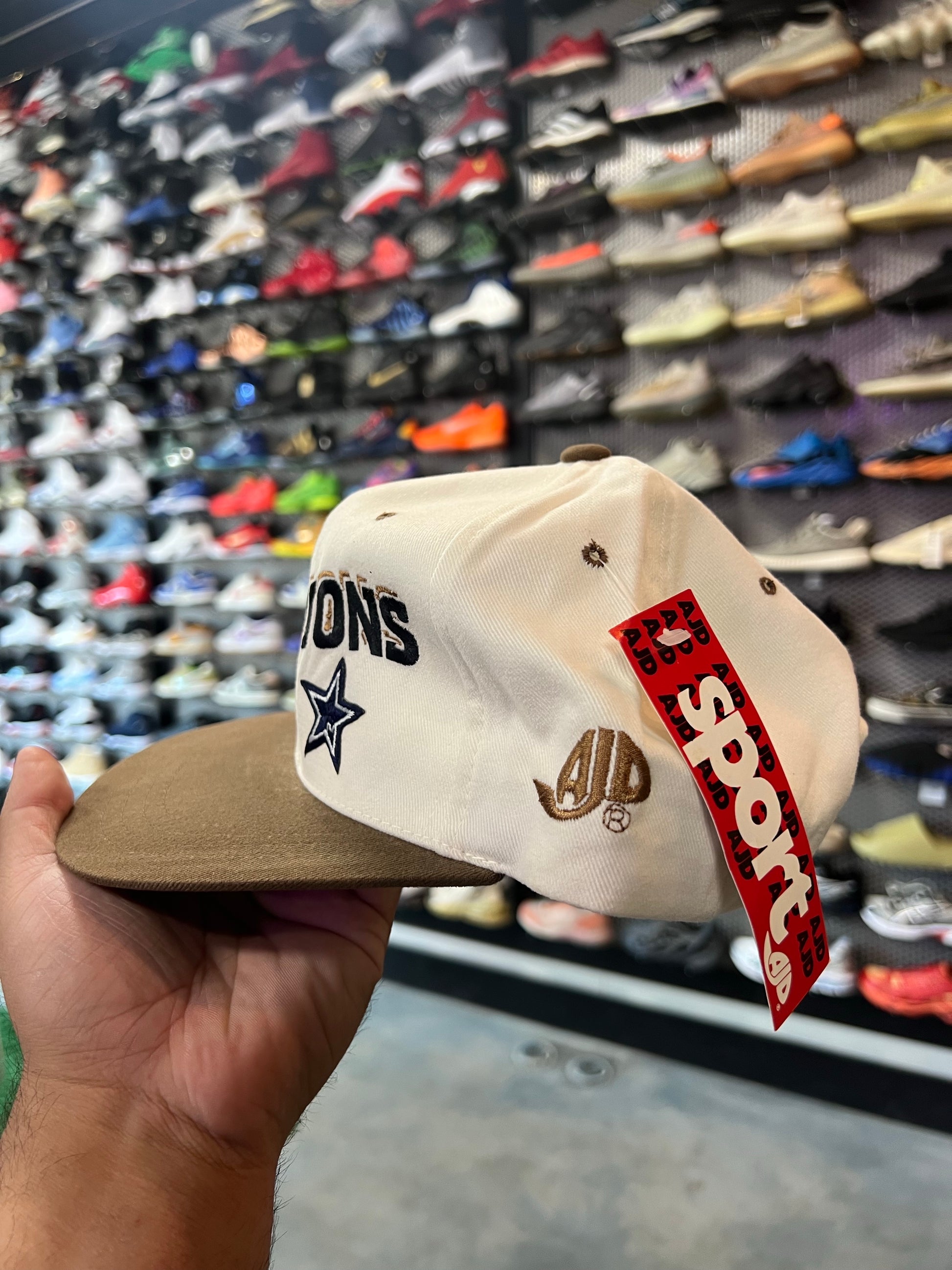 VTG 90'S DALLAS COWBOYS HAT NEW NFC