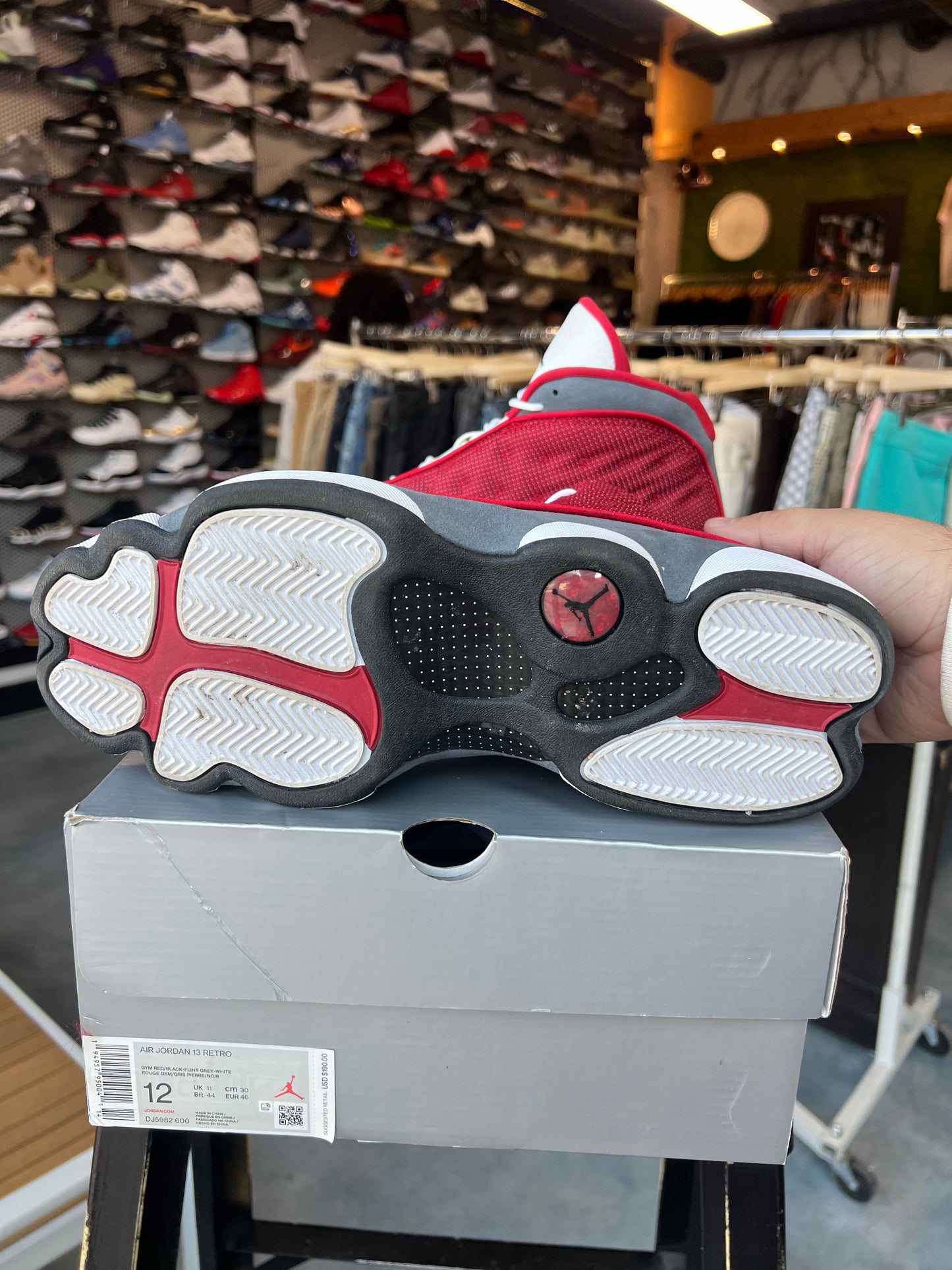 Jordan 13 Retro Gym Red Flint Grey