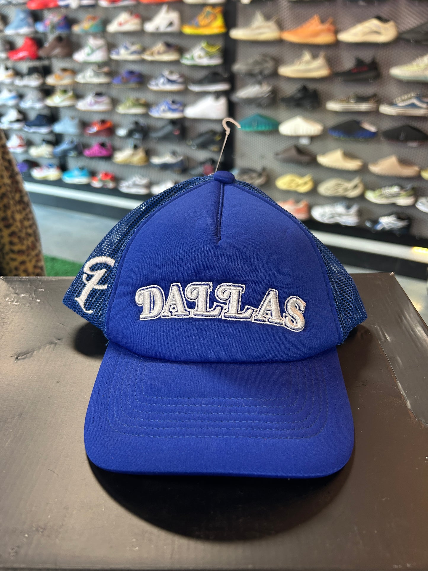 Dallas Mavericks Blue Trucker Hat OTF