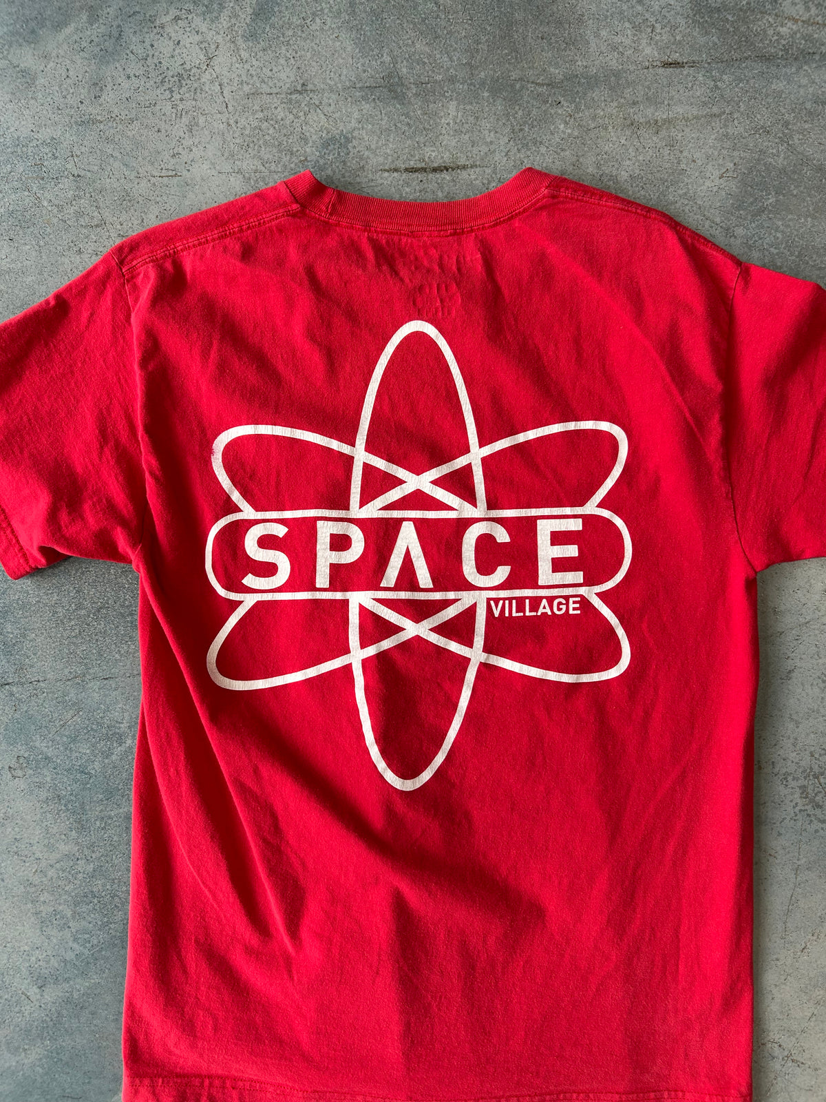 Space Village Red Tee