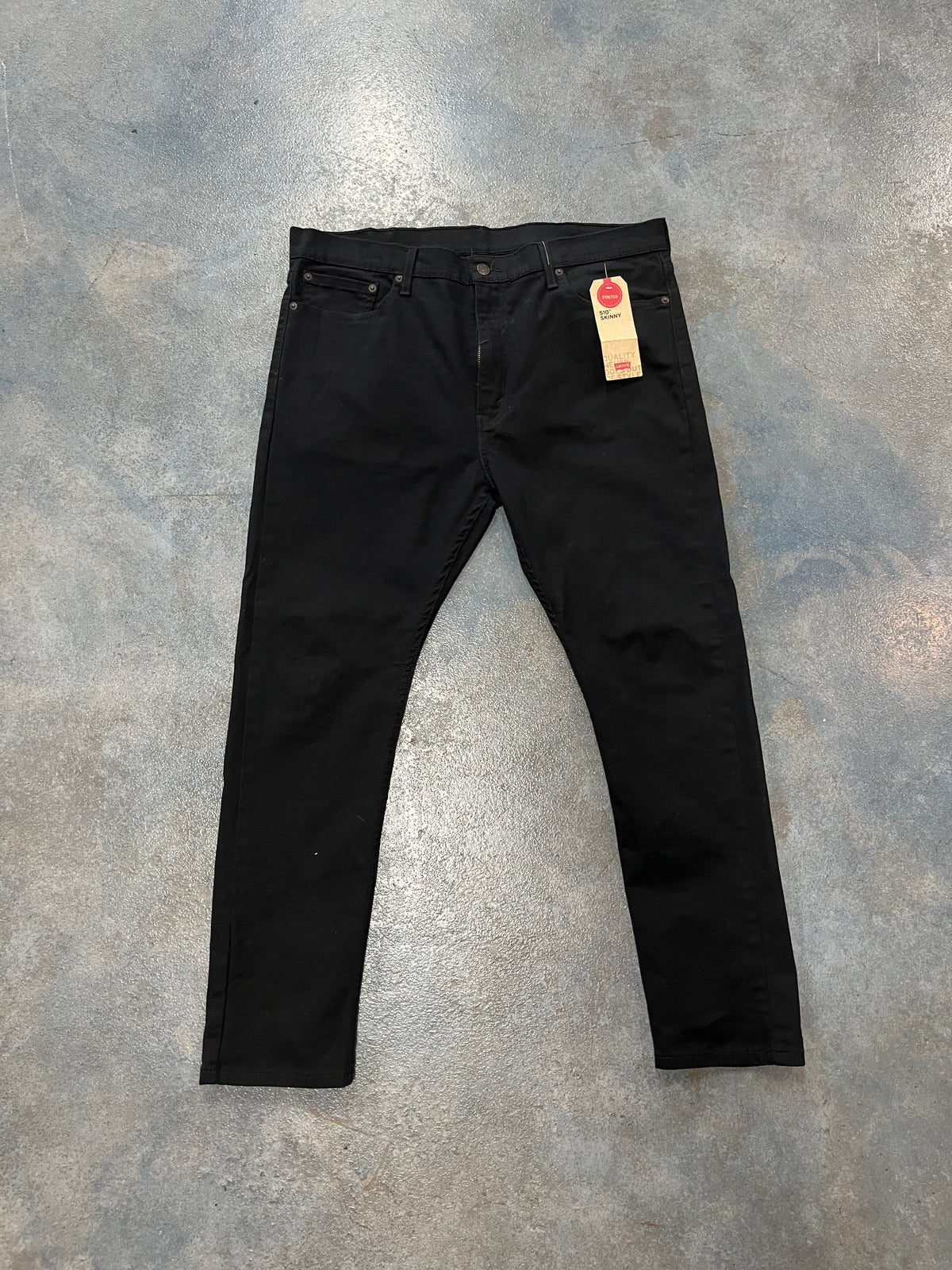New Levis Black Jeans 38 x 30