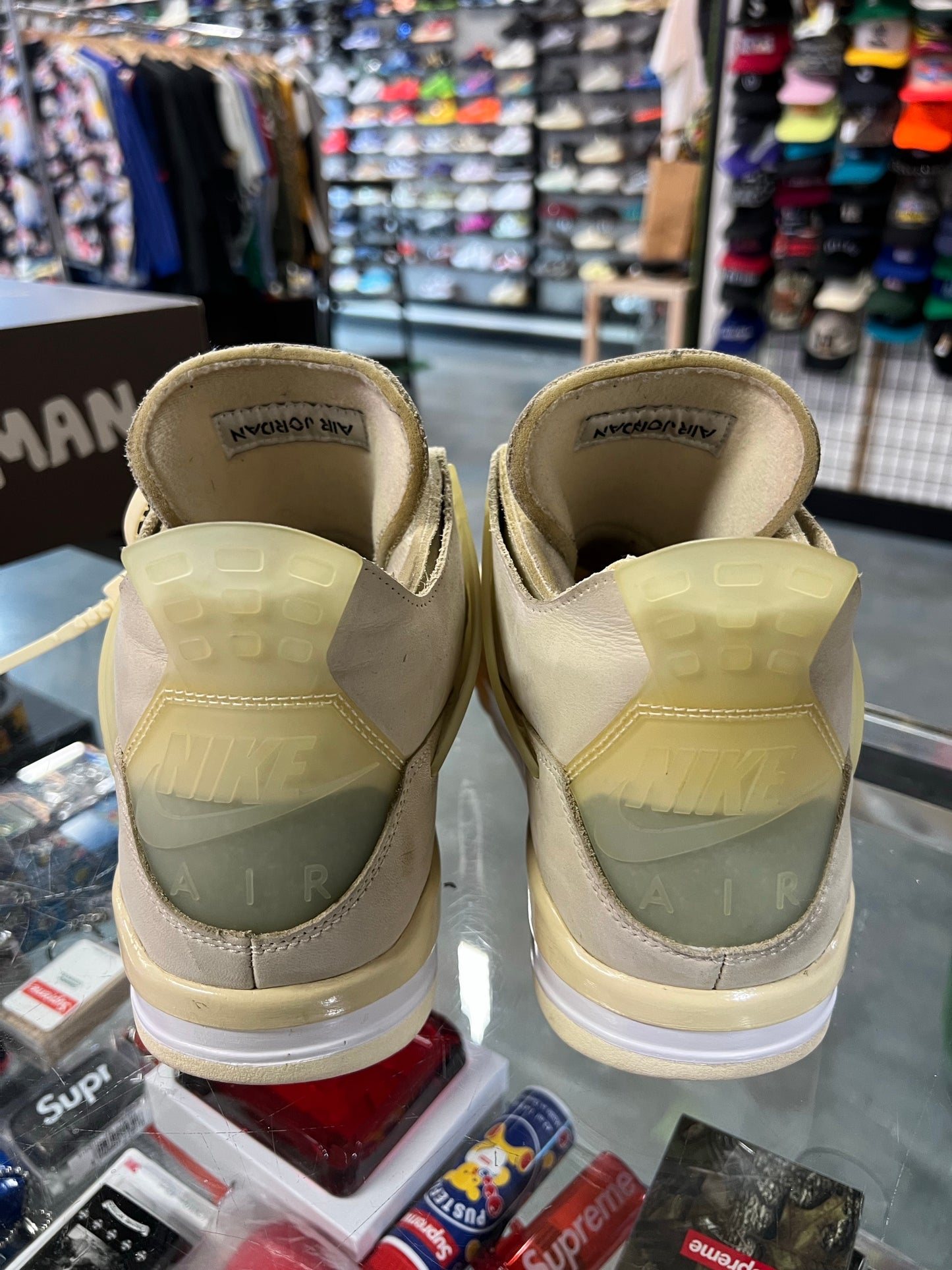 Jordan 4 Retro Off-White Sail (Women's)