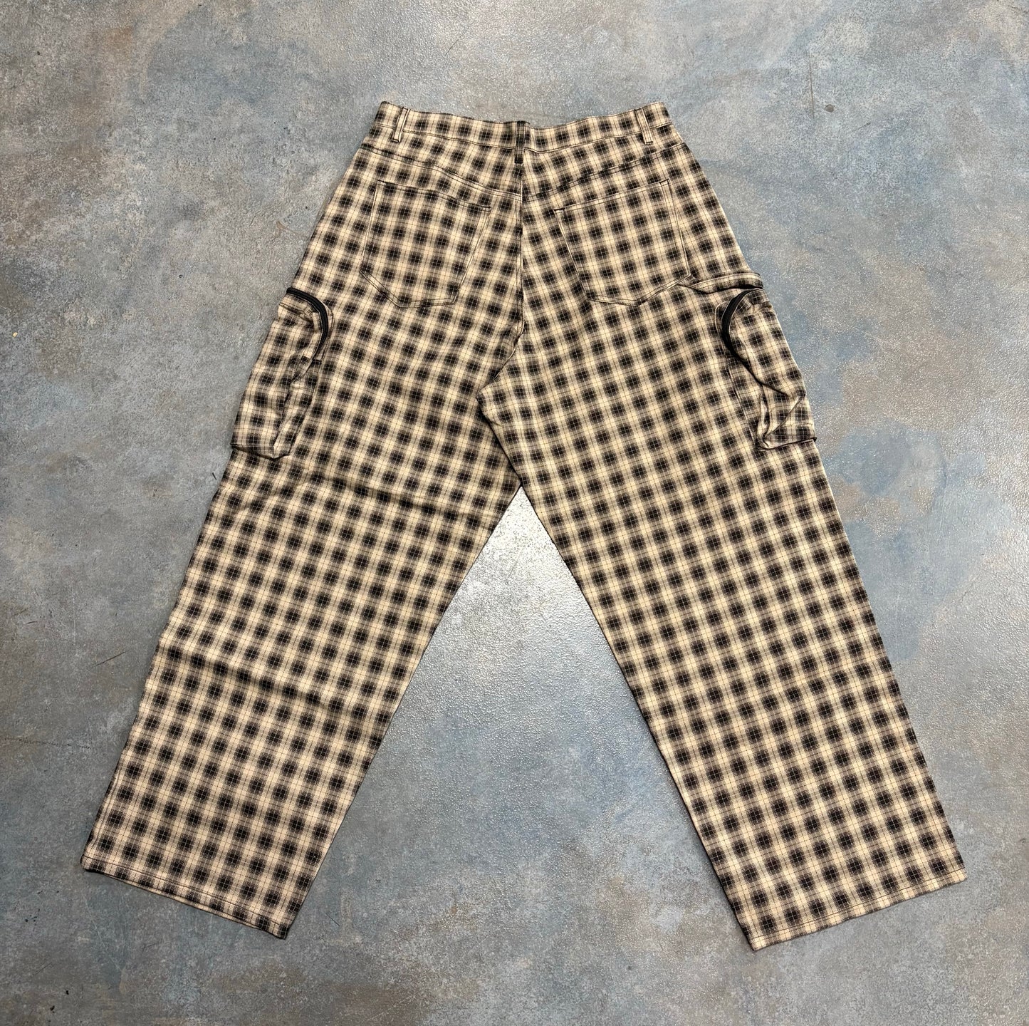 GV Gallery Plaid Cargo Pants OTF