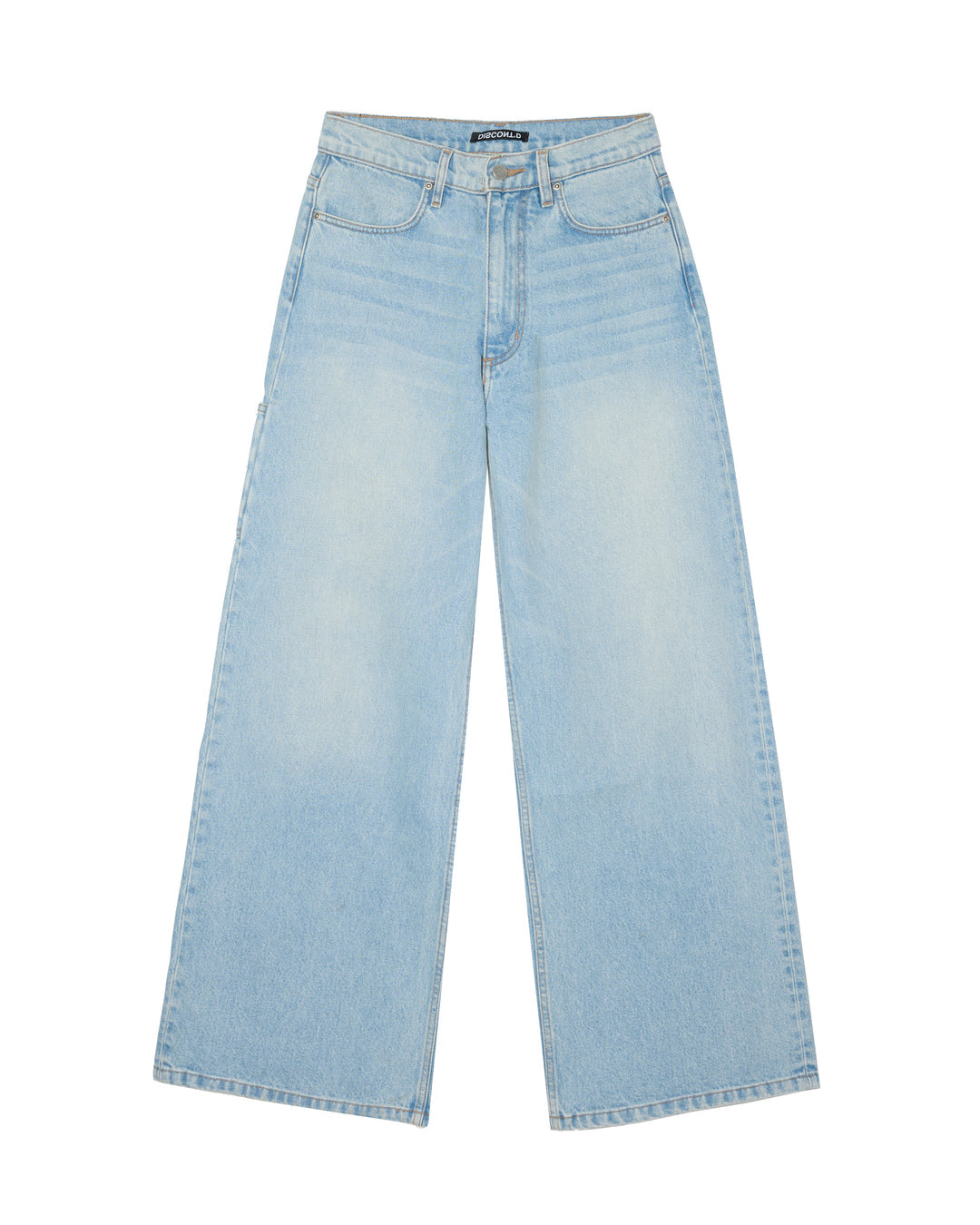 Discont'd Light Blue Baggy Jeans 38w