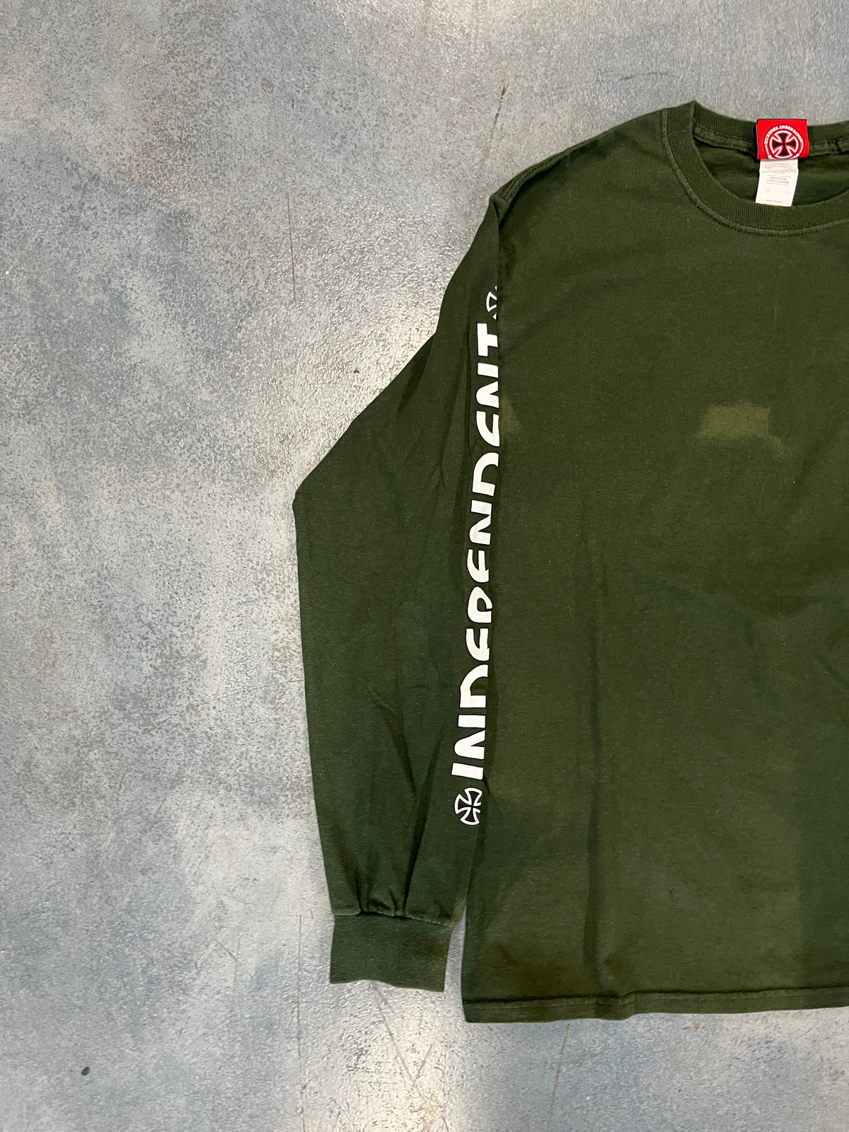 Built to Grind Green Longsleeve OTF