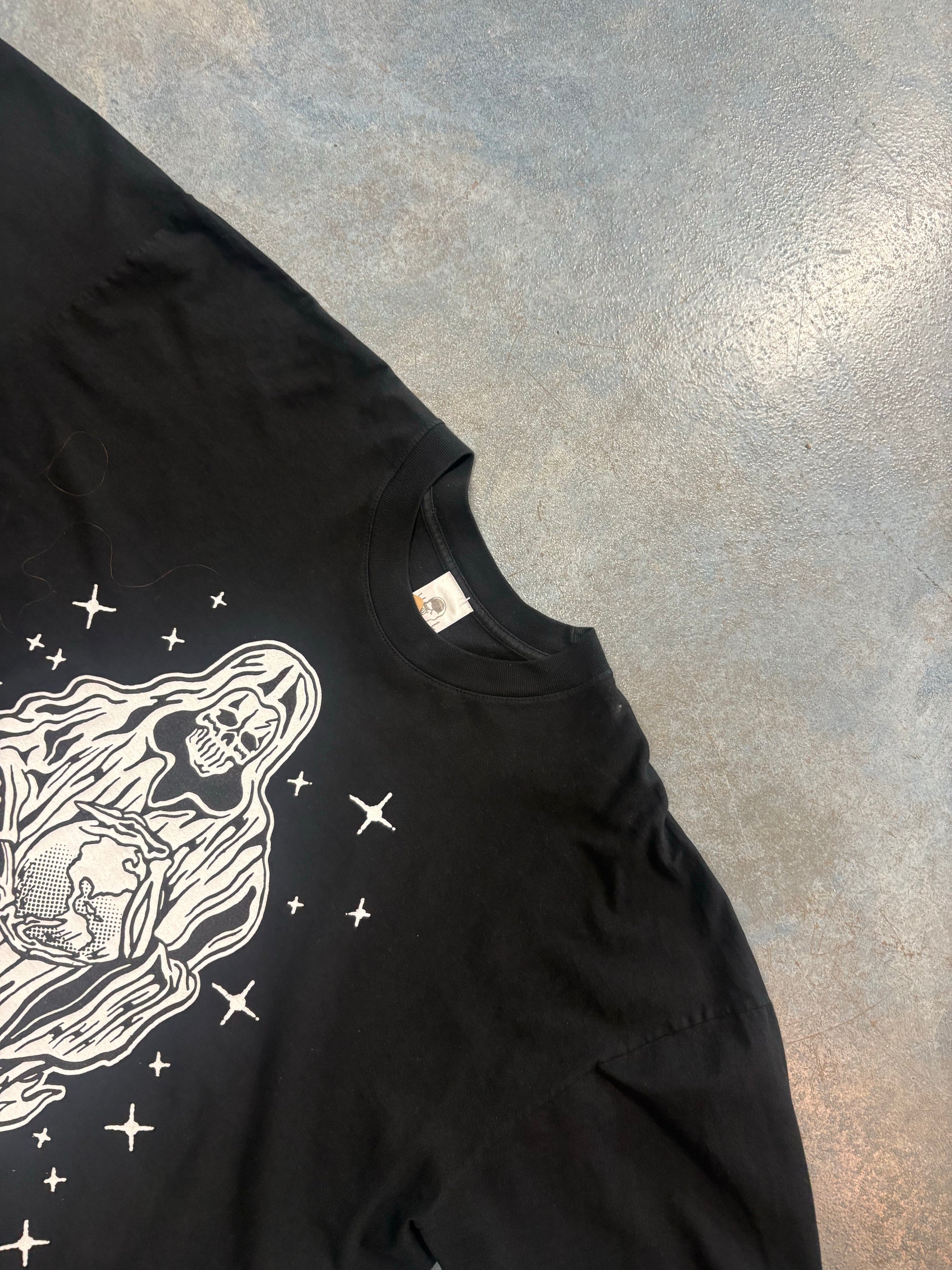 Warren Lotas "Vs. The World" Grim Reaper graphic t-shirt B16