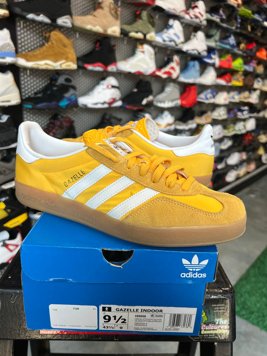 adidas Gazelle Indoor Crew Yellow Gum