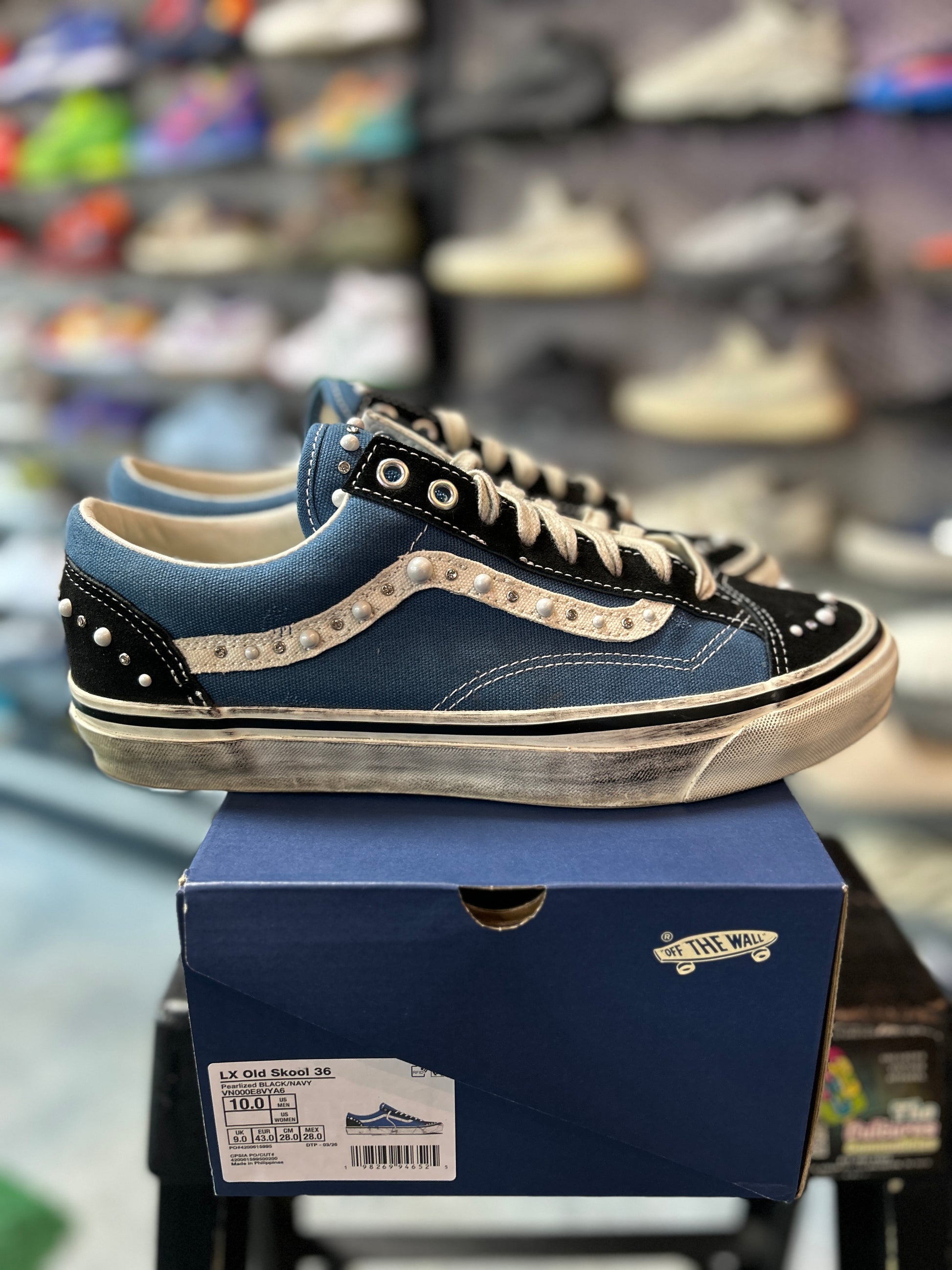 Vans LX Old Skool 36 Pearlized Pack Black Navy