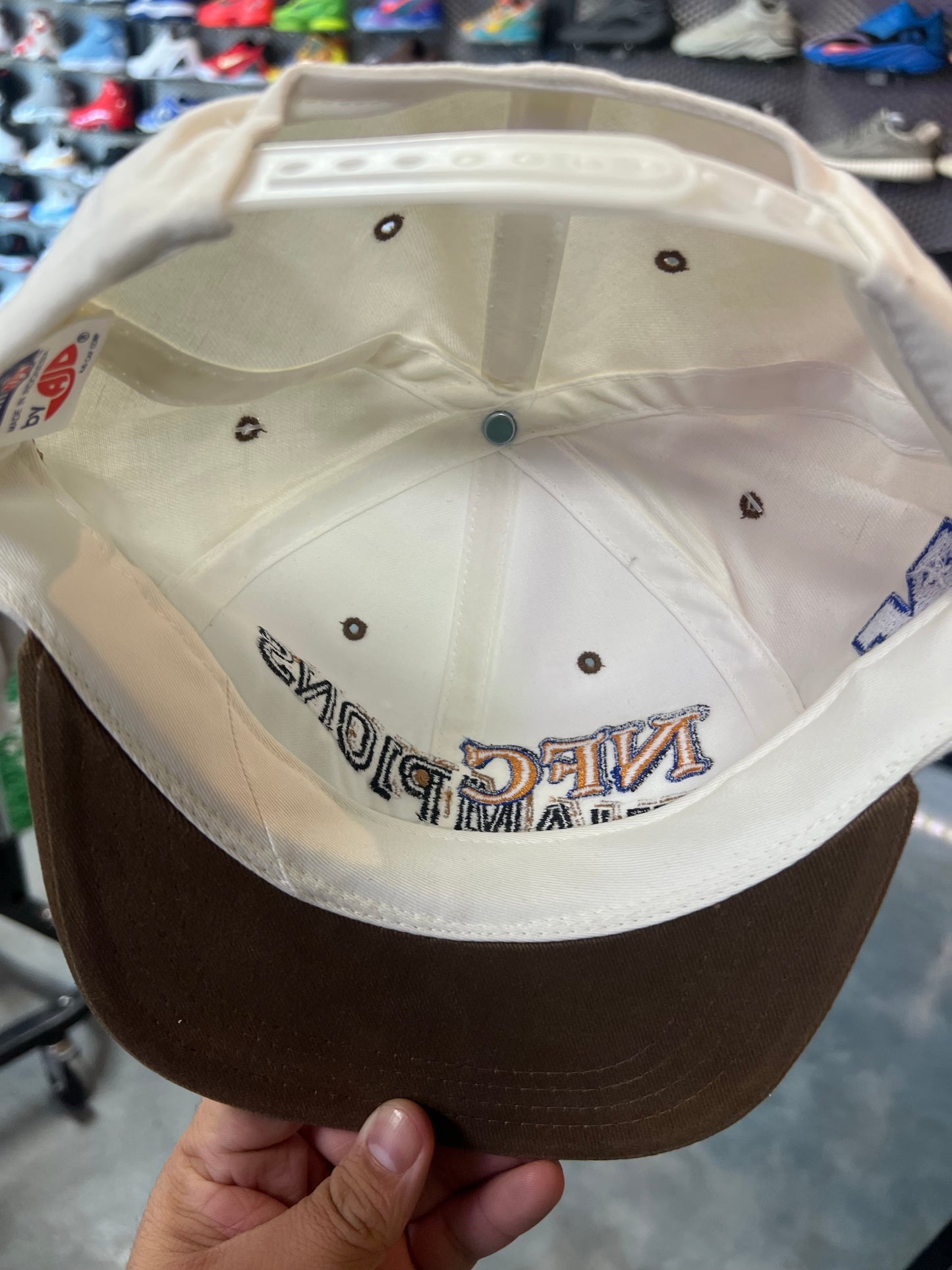 VTG 90'S DALLAS COWBOYS HAT NEW NFC