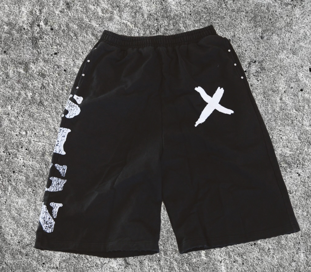 no Cosign Black Sweatshorts