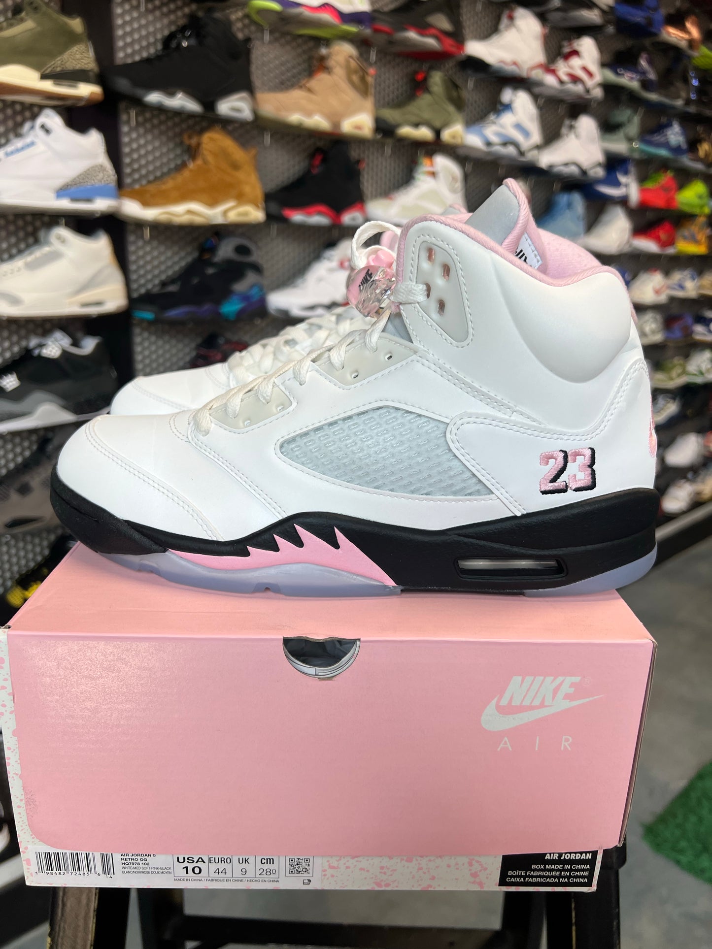 Jordan 5 Retro Medium Soft Pink