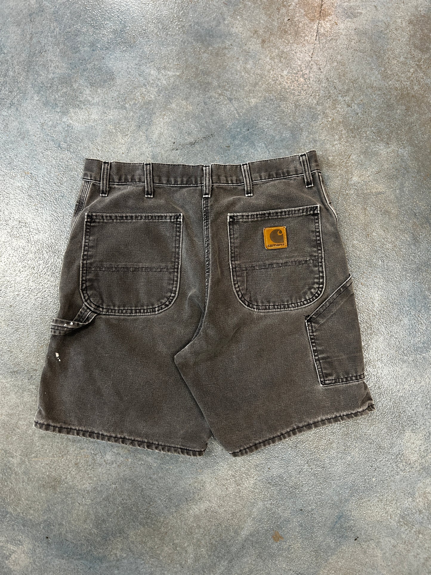 Carpenter Carhartt Gray Jorts 34W (RI.AC) OTF