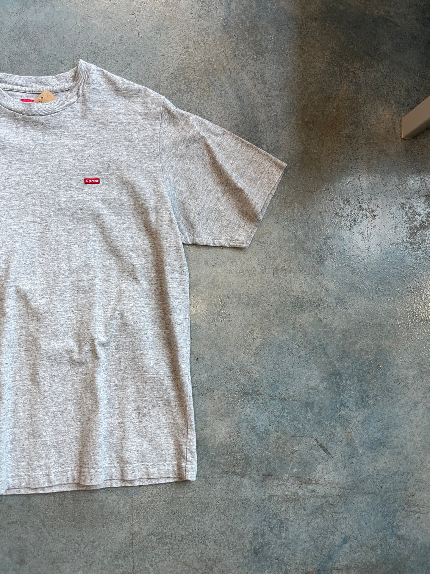 Supreme Small Box Logo Gray Tee OTF