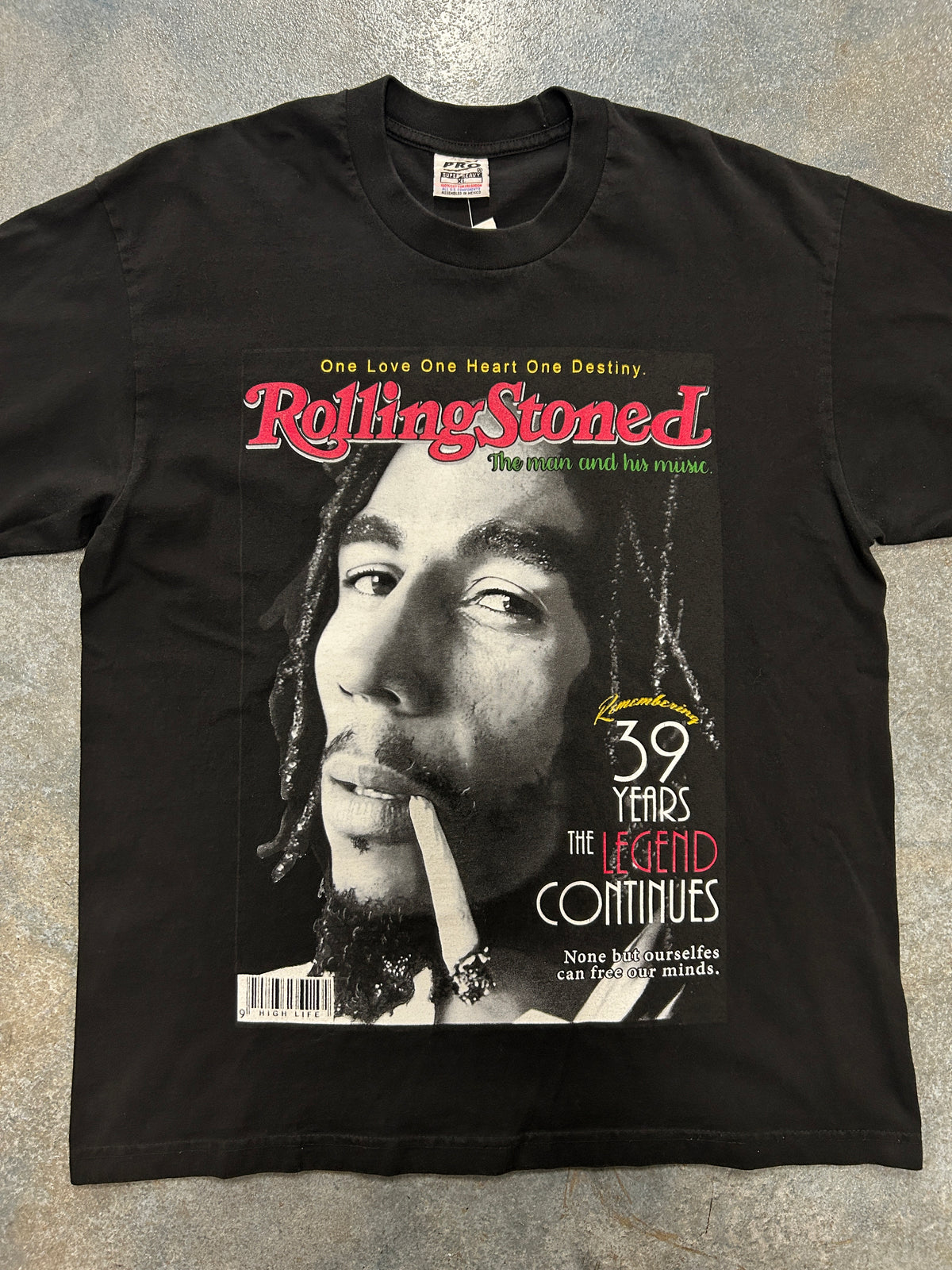 Rolling Stones Bob Marley Tshirt OTF