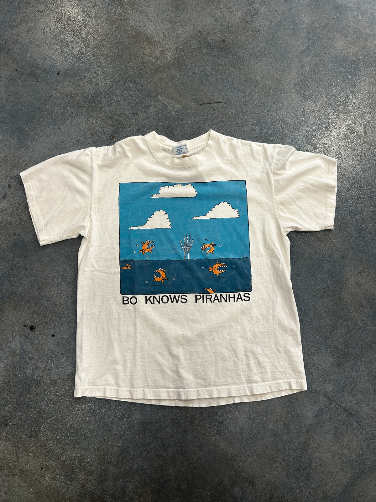 Fishes eating Human Tee OTF