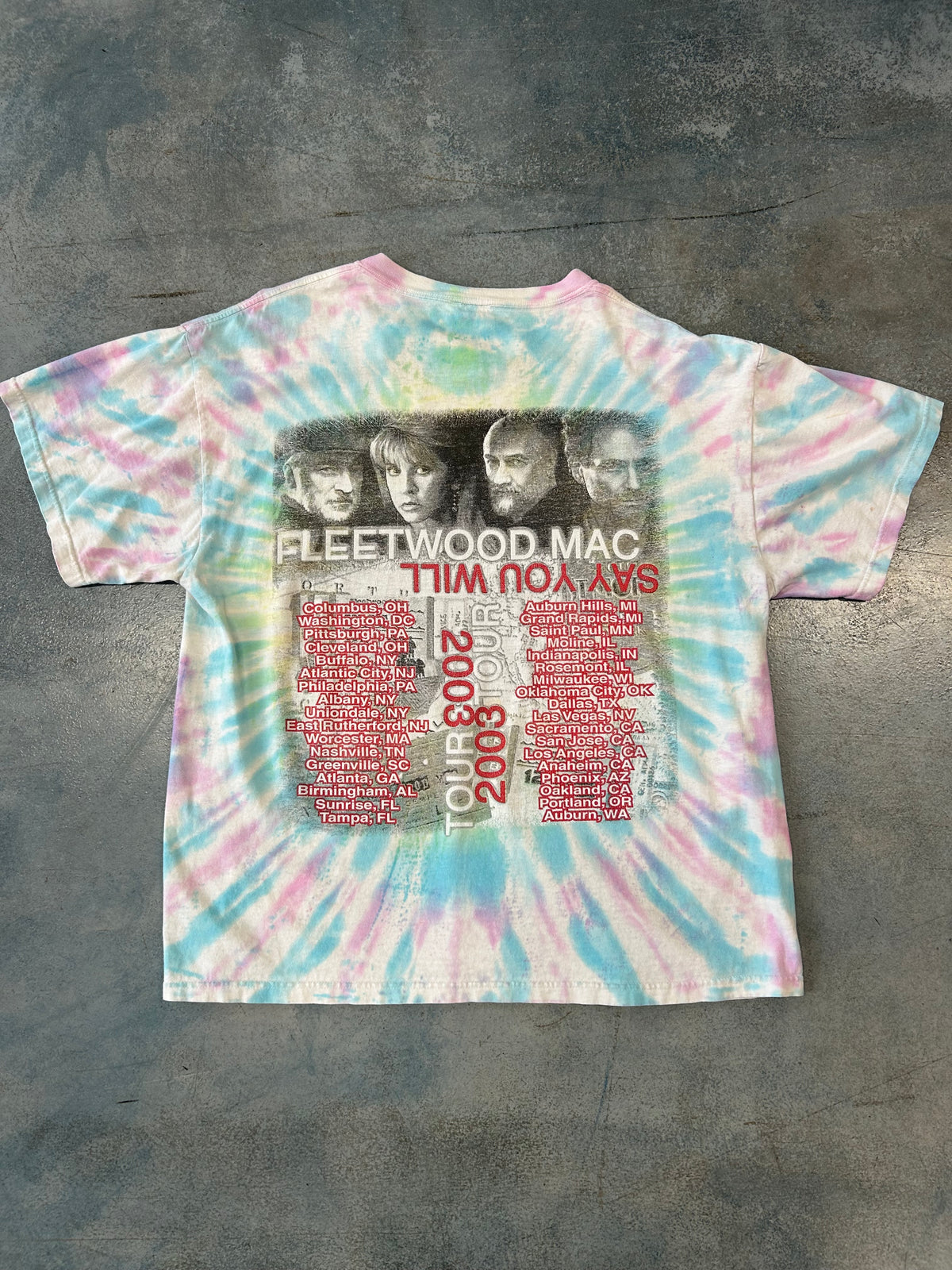 2003 tour Fleetwood Mac "Say You Will" CC/SV OTF