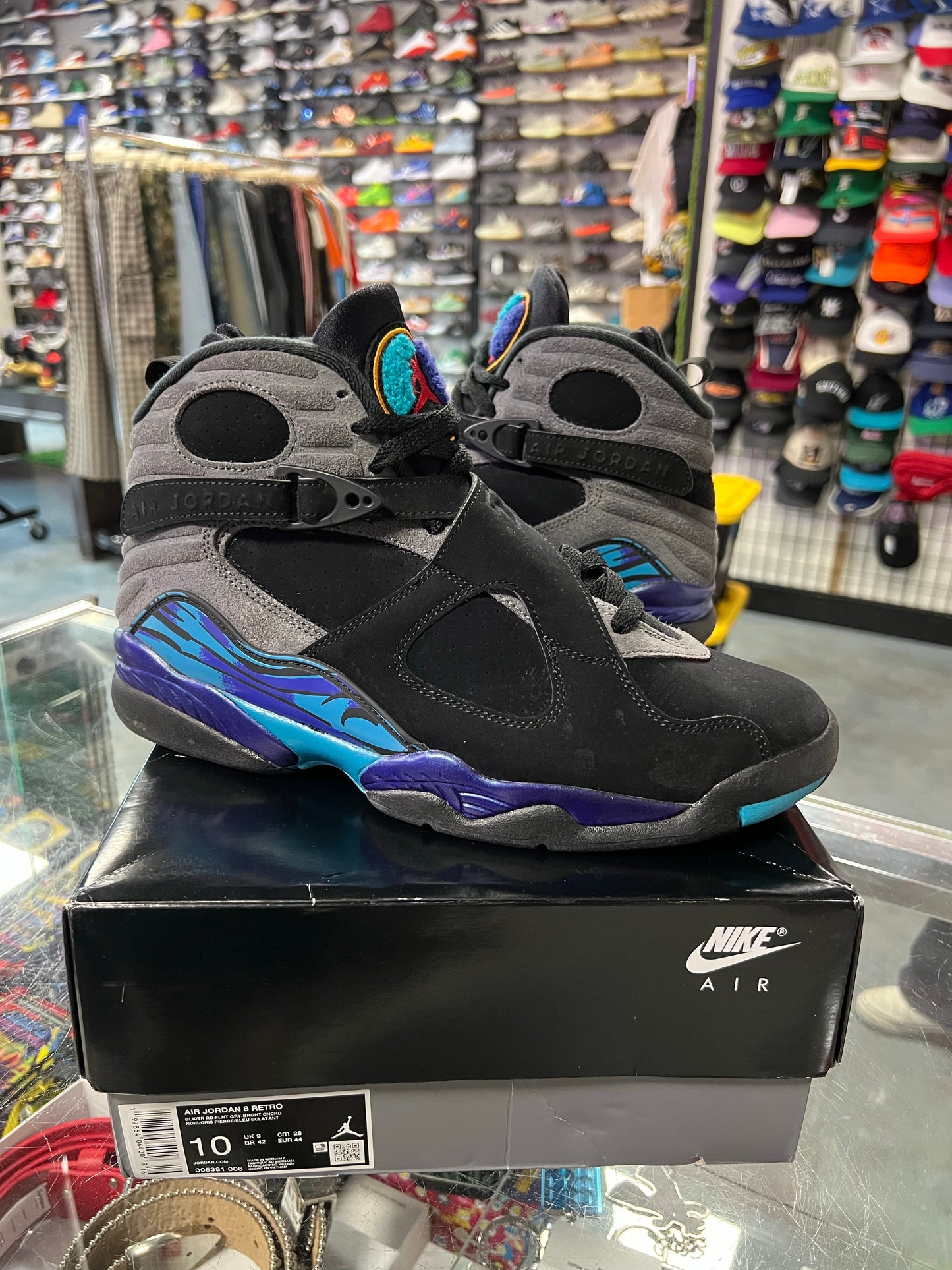 Jordan 8 Retro Aqua (2025)