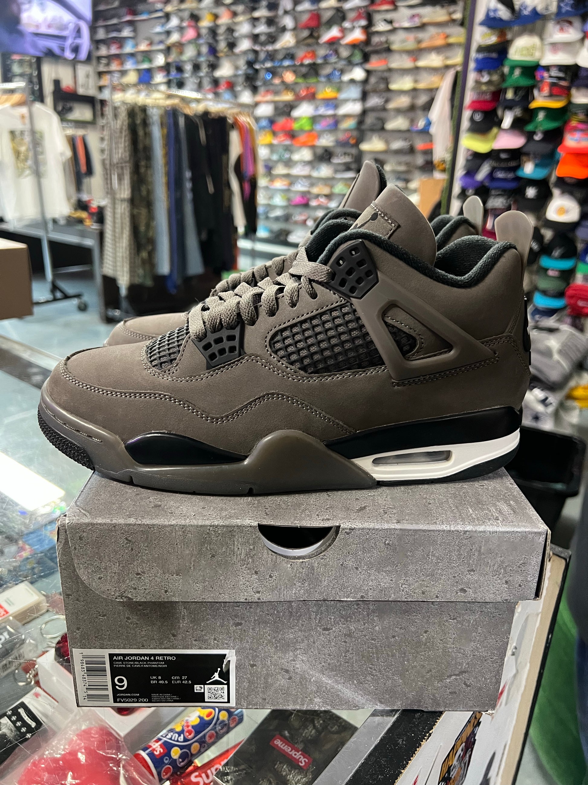 Jordan 4 Retro Cave Stone
