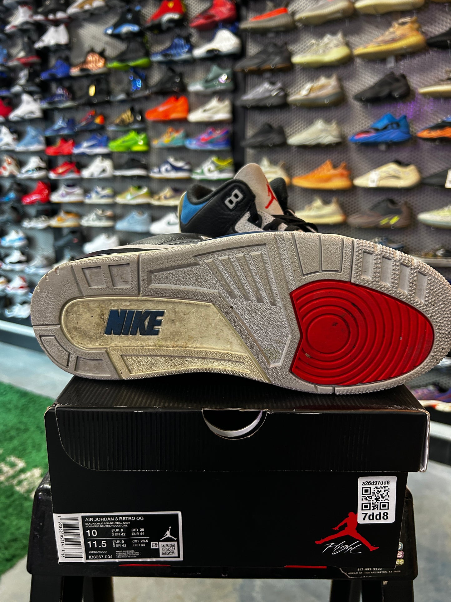 Jordan 3 Retro OG Rare Air (YA)