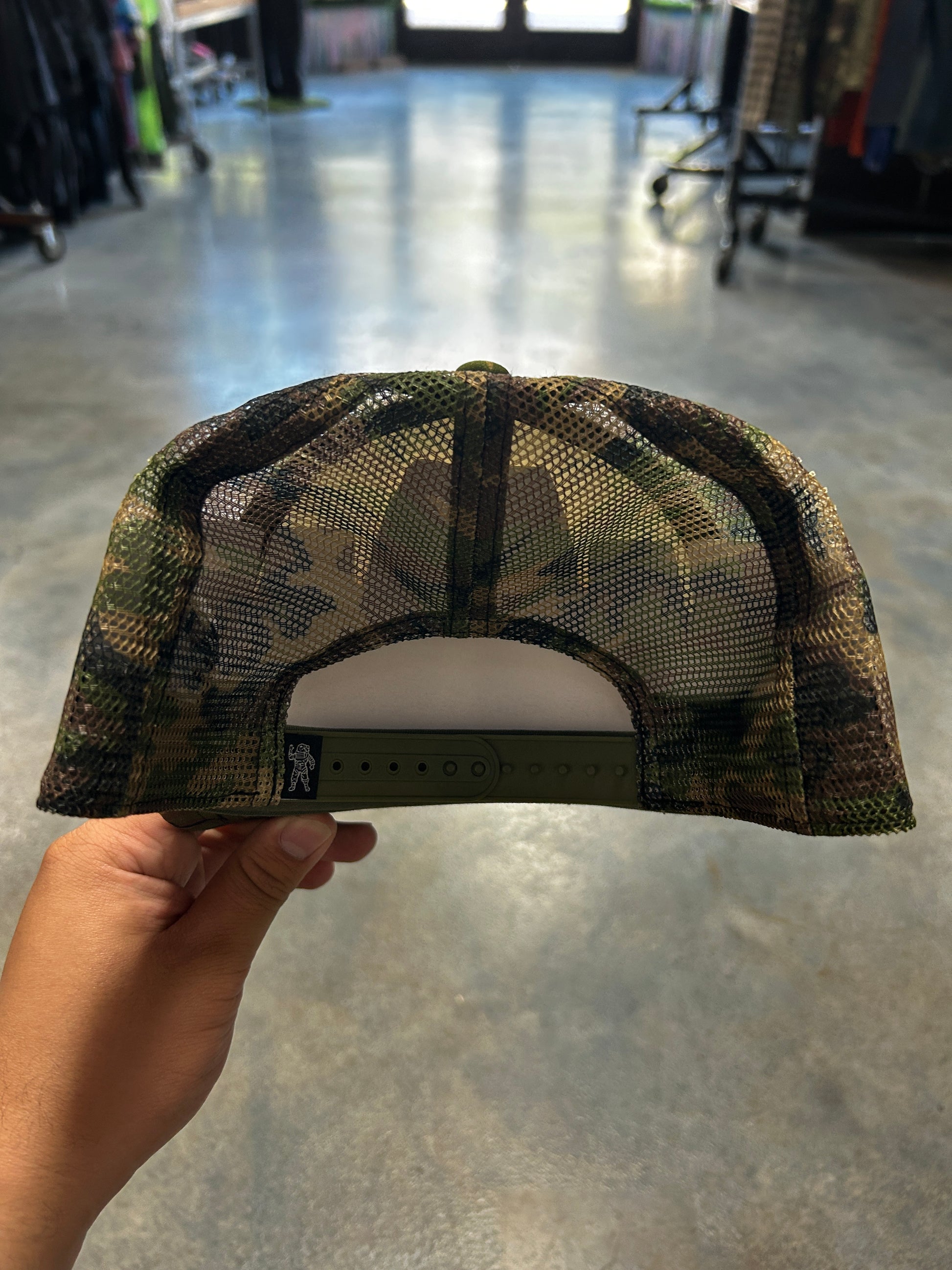 Billionaire Boys Club Camo Trucker Hat (R)