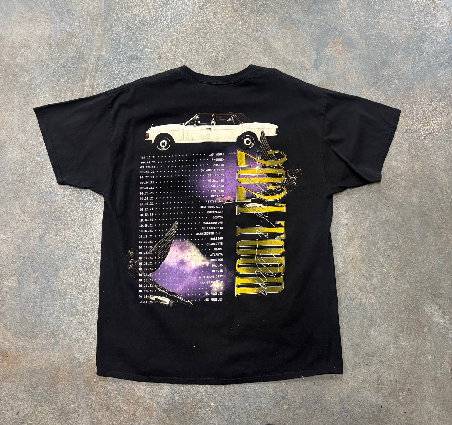 Don Toliver Life Of a Don 2021 Cactus Jack Tour Merch OTF
