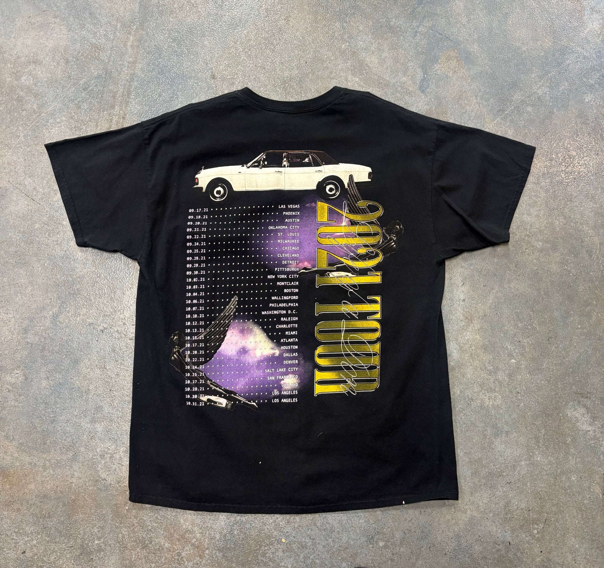 Don Toliver Life Of a Don 2021 Cactus Jack Tour Merch OTF