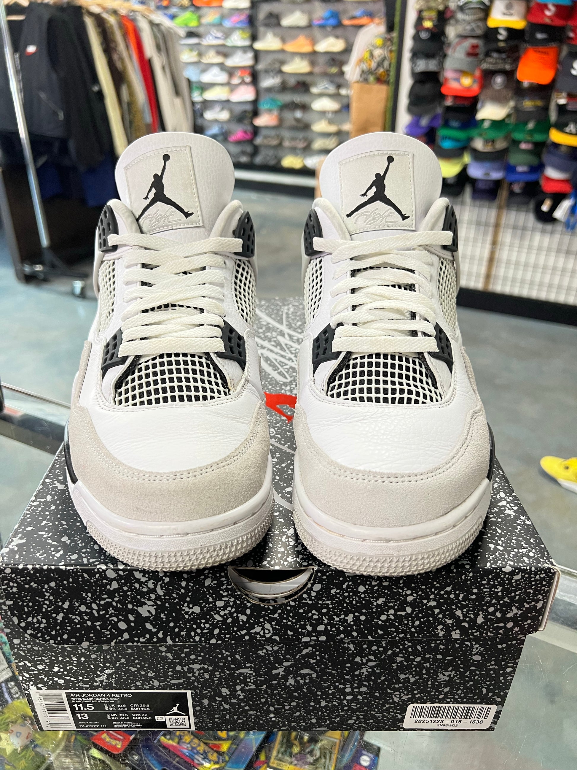 Jordan 4 Retro Military Black