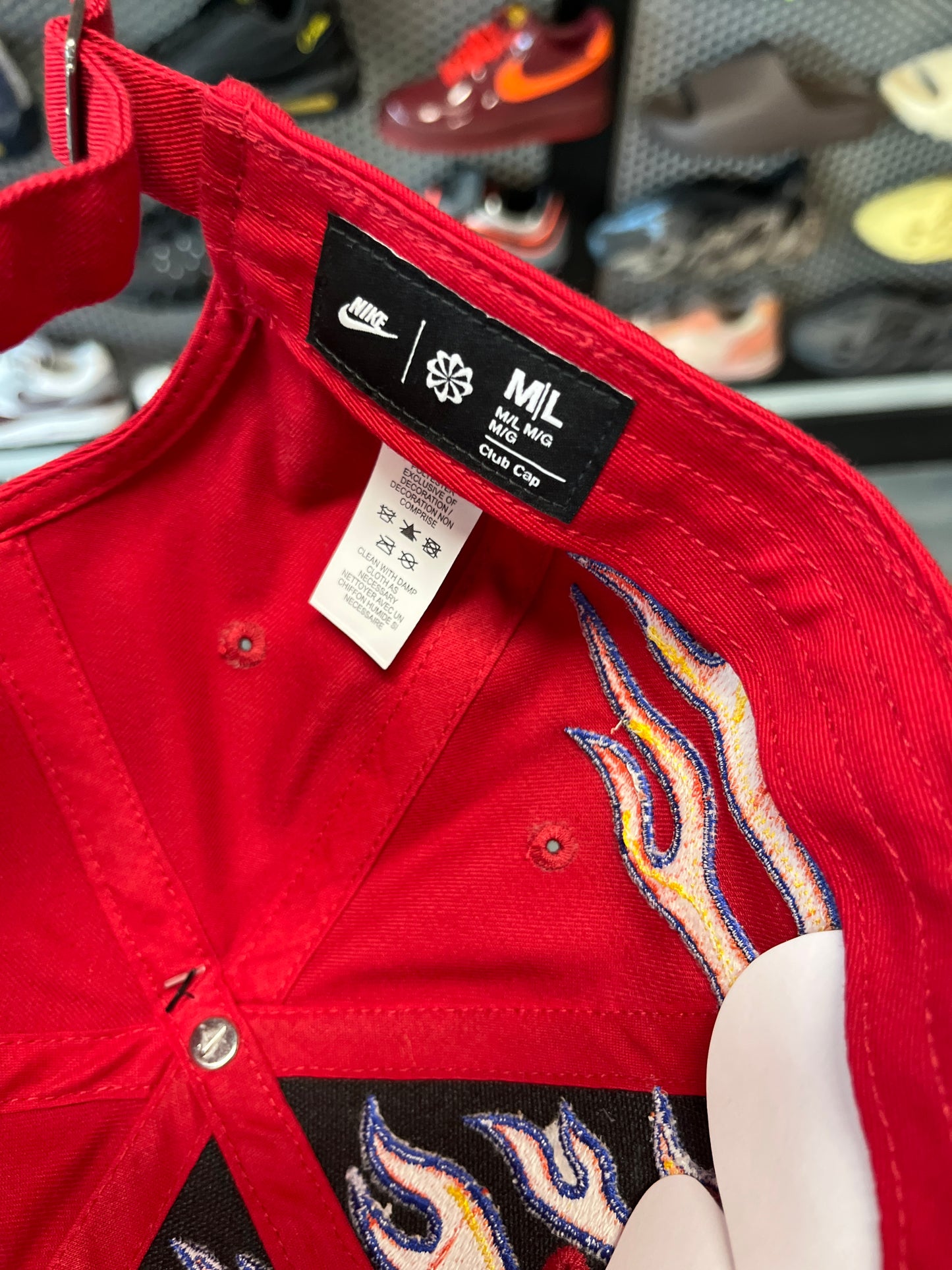 Nike Structured OG Flame Club Cap RED OTF
