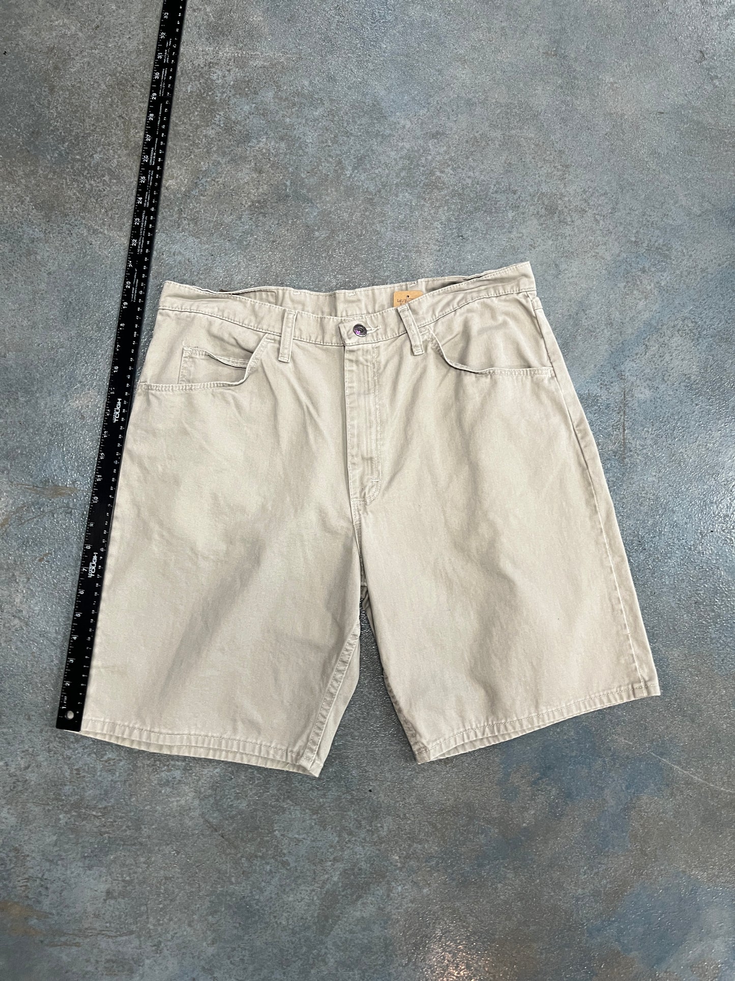 Wrangler Premium Quality Grey Jean Shorts OTF