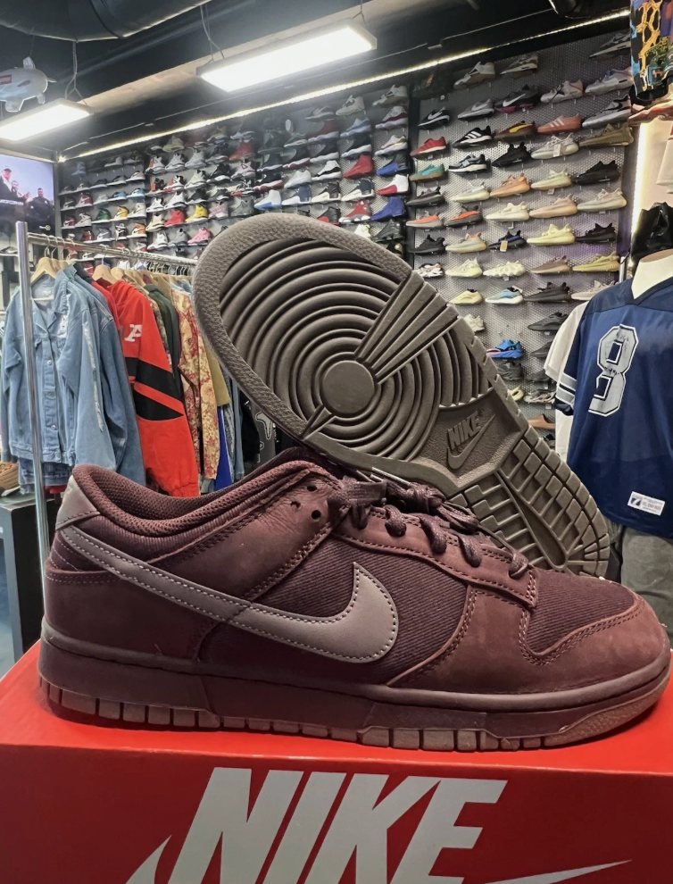 Nike Dunk Low Retro Premium Burgundy Crush (TC)
