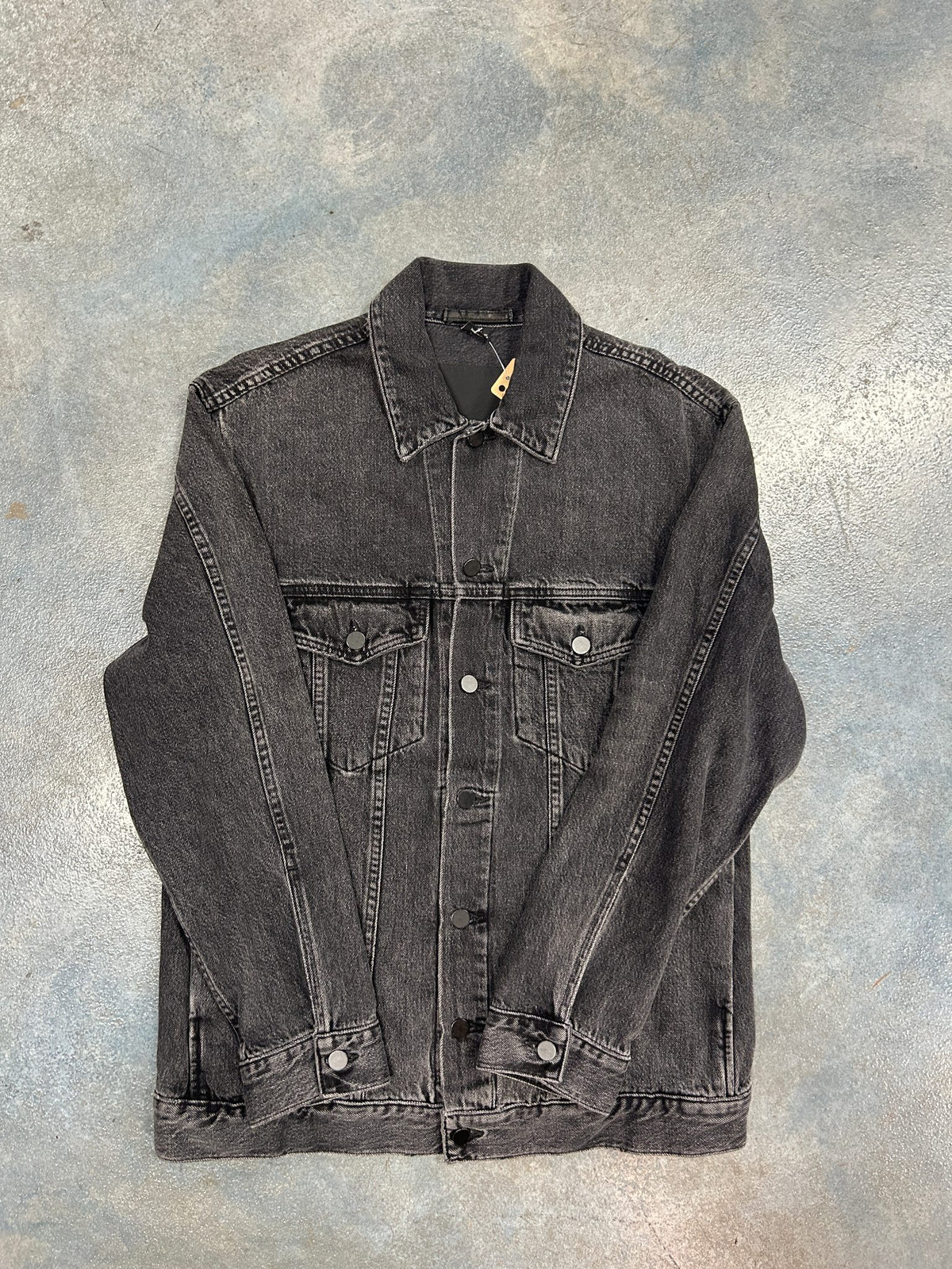 Vintage Alexander Wuang Black Jean Jacket
