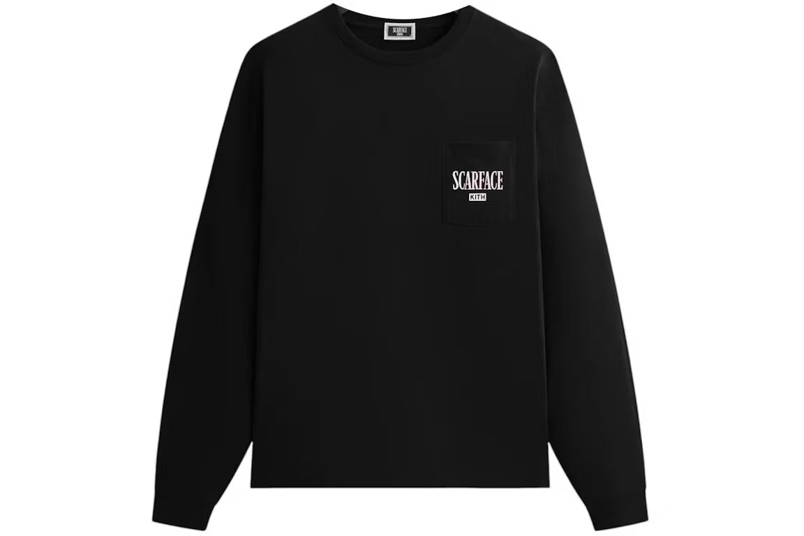 Kith x Scarface Statue Long Sleeve Pocket Tee