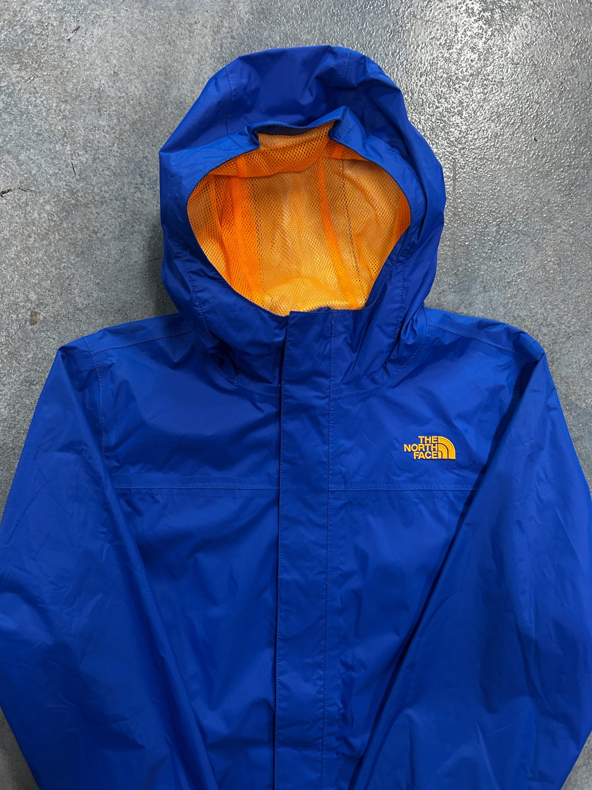 The North Face Blue Orange Lining Windbreaker