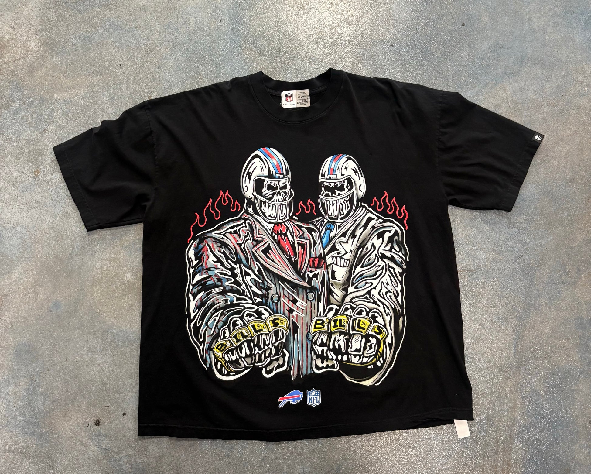 Warren Lotas NFL Buffalo Bills black T-shirt B16