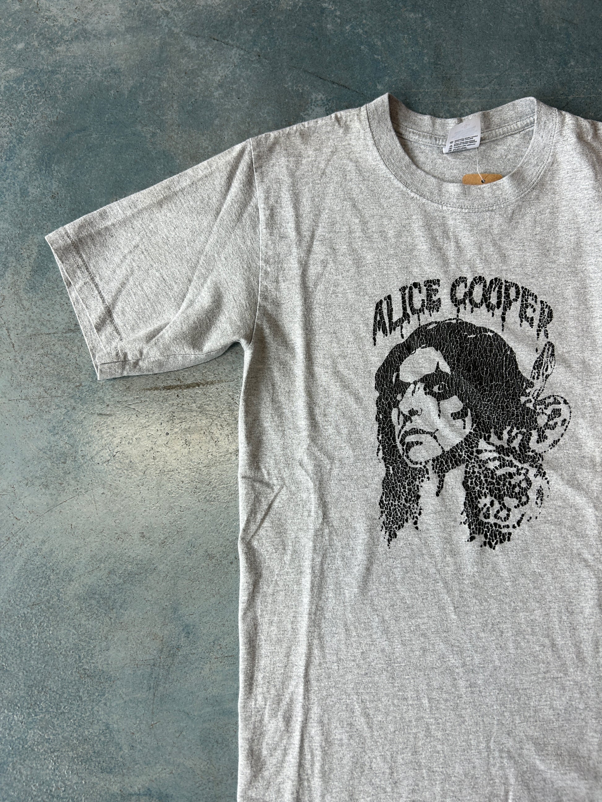 Alice cooper Gray Tee OTF