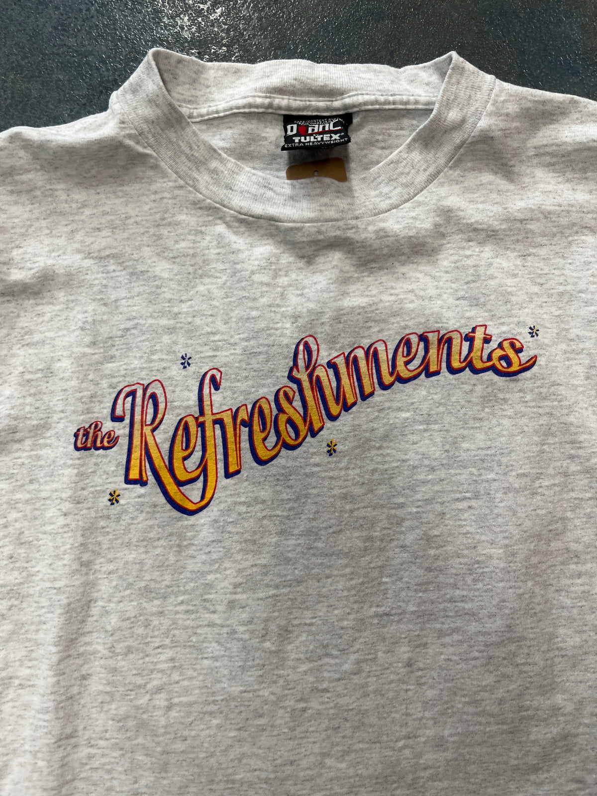 Vintage 90’s The Refreshments Alternative Rock Tour T-Shirt Black Tag