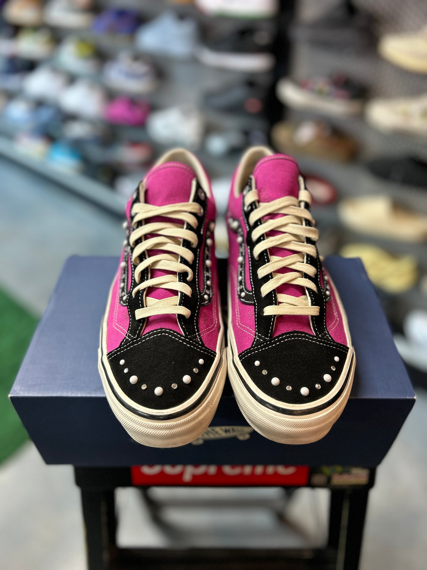 Vans OTW Old Skool 36 Pearlized Pack Pink Black