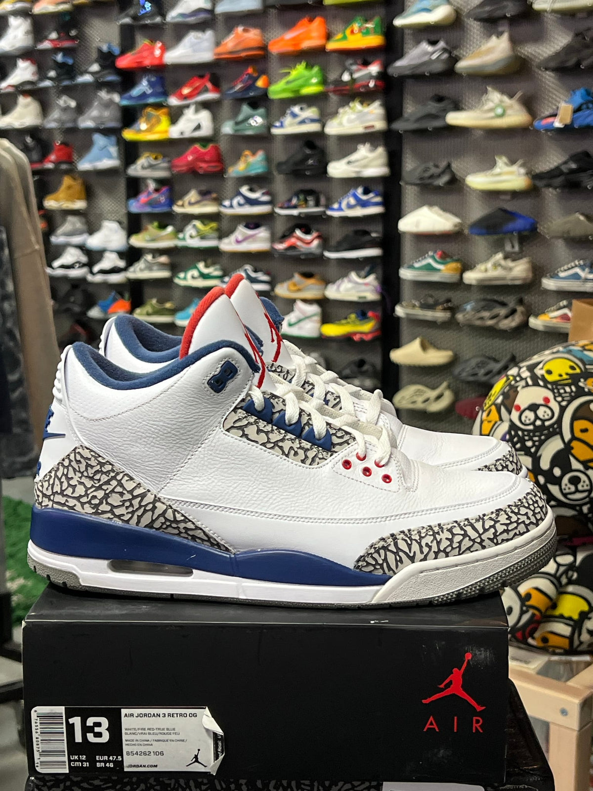 Jordan 3 Retro True Blue (2016)