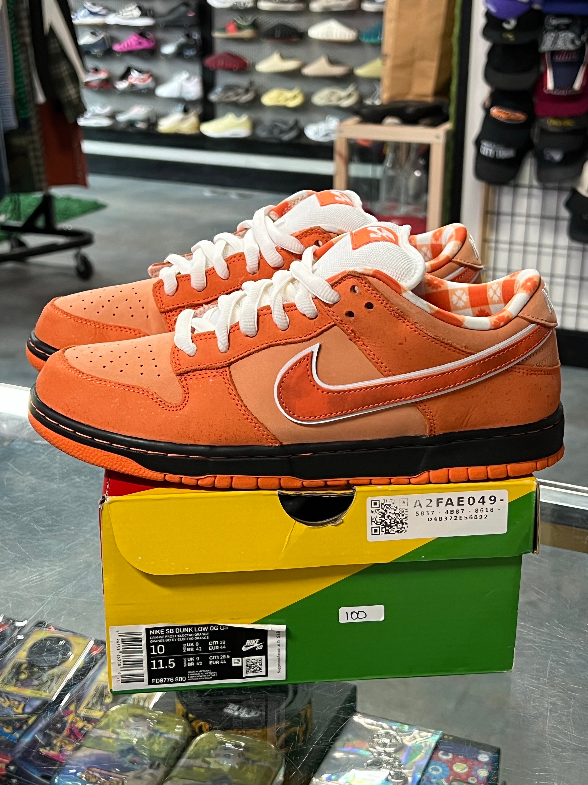 Nike SB Dunk Low Concepts Orange Lobster