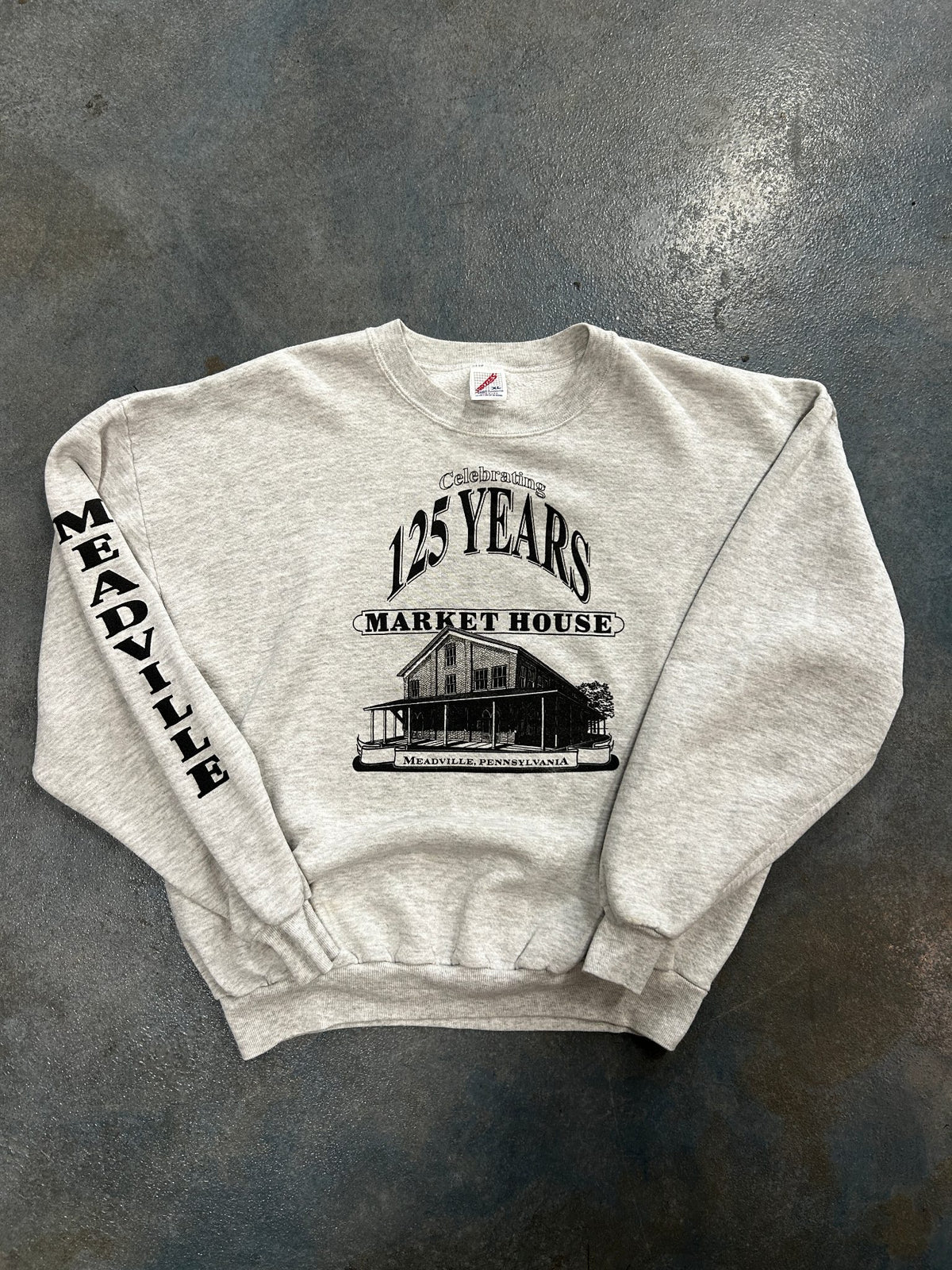 Vintage Celebrating 125 Years Market House Crewneck
